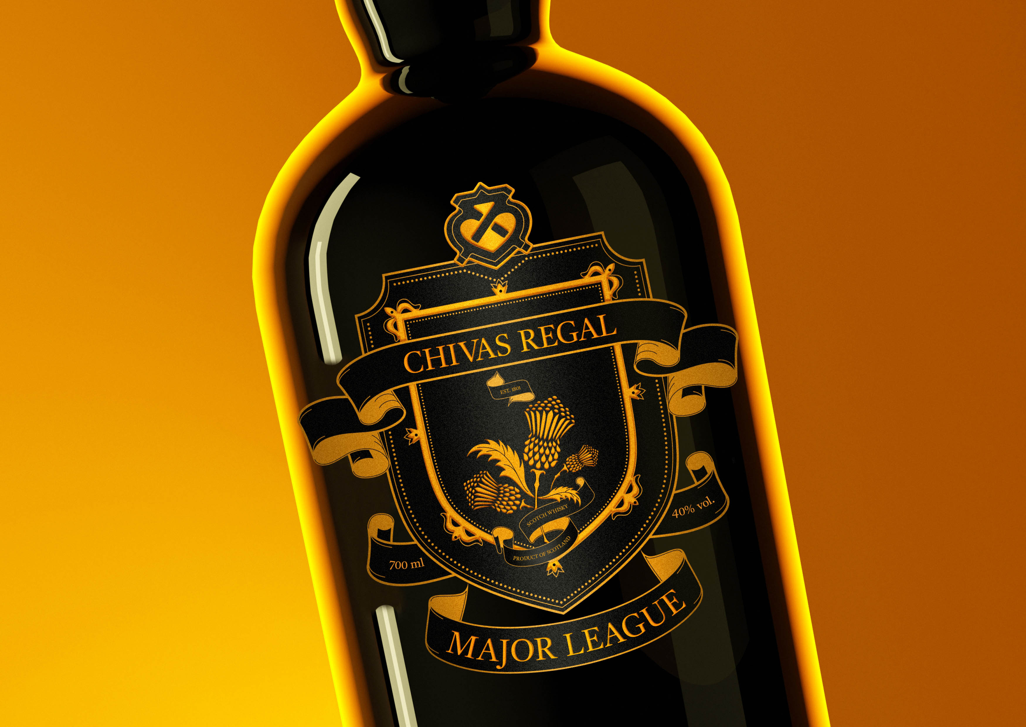 Chivas Regal “Major League” — Изображение №5 — Брендинг, Графика на Dprofile