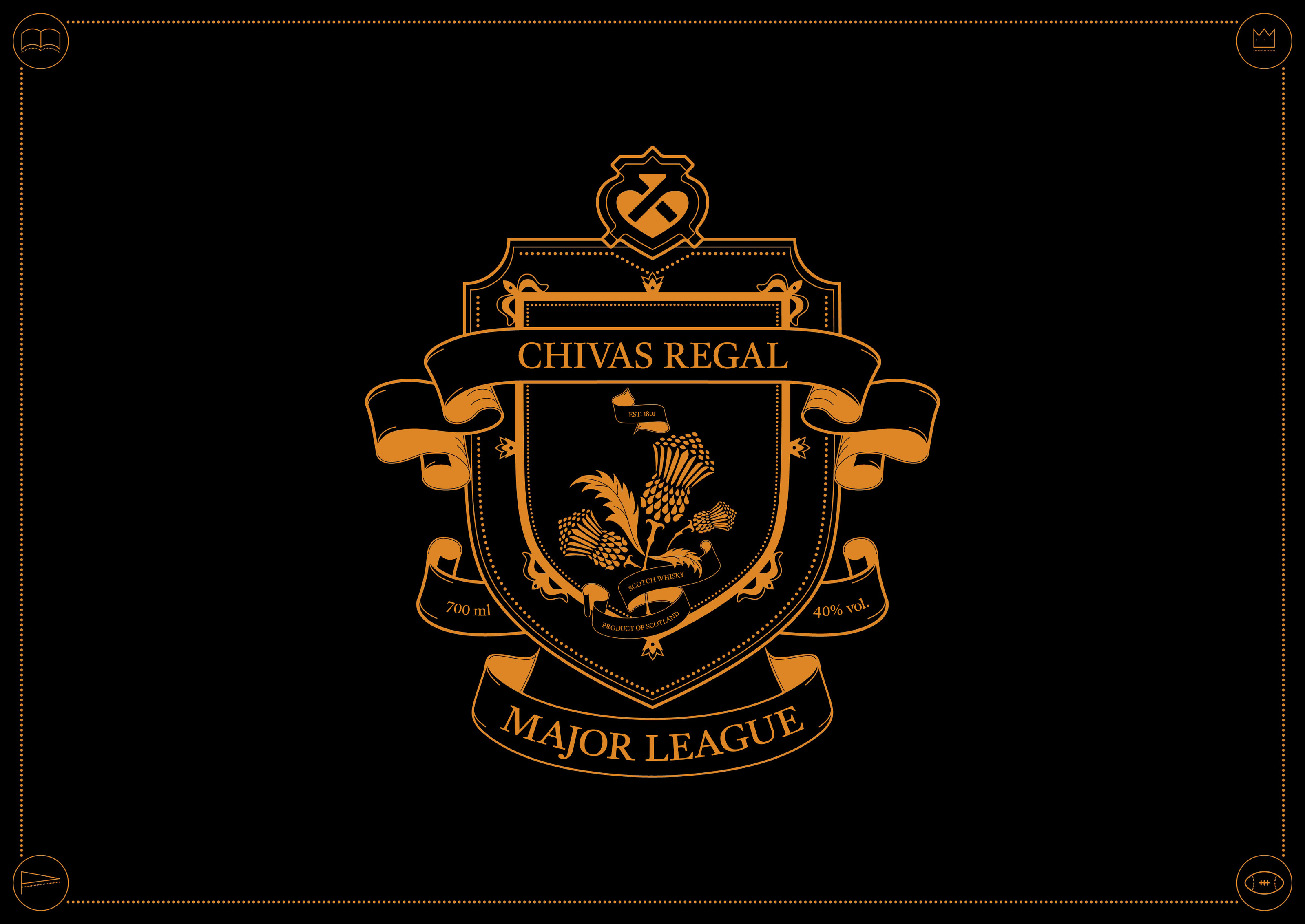 Chivas Regal “Major League” — Изображение №2 — Брендинг, Графика на Dprofile