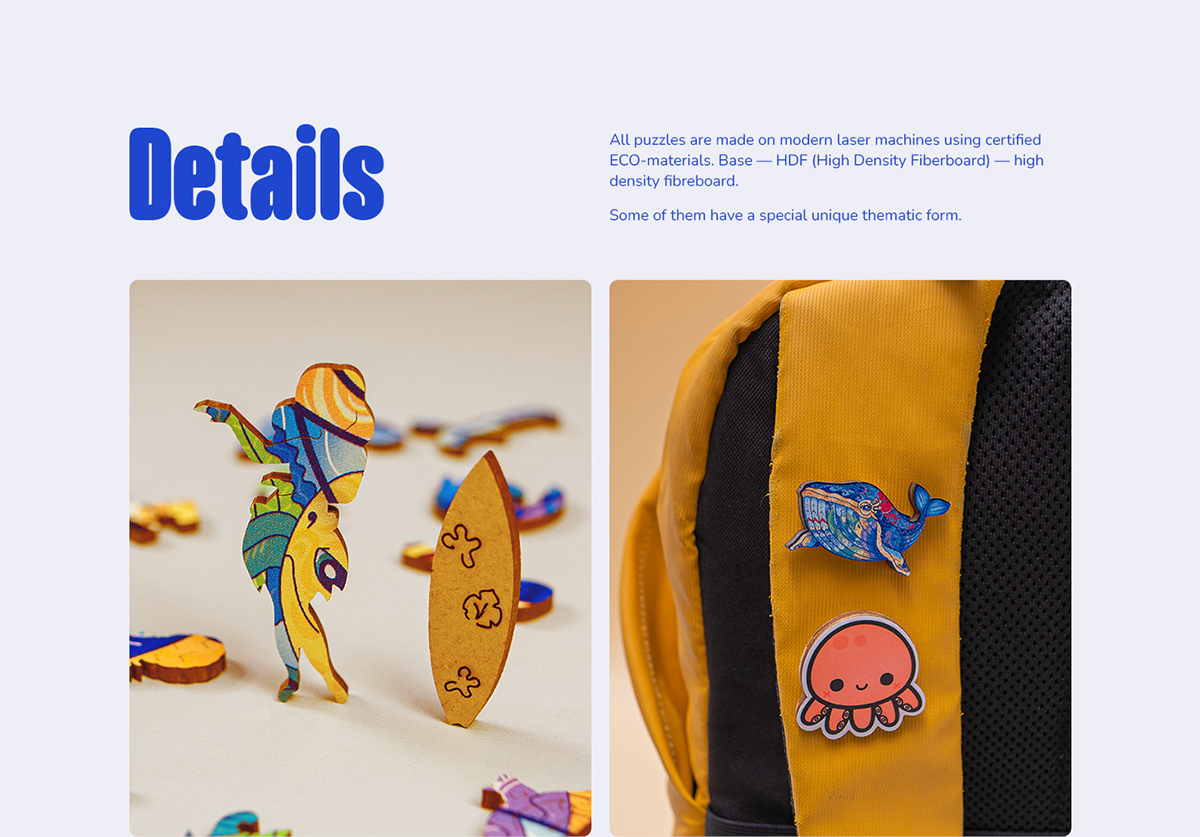 "Hawaiian whale" — gift wooden puzzle — Изображение №9 — Брендинг, Иллюстрация на Dprofile