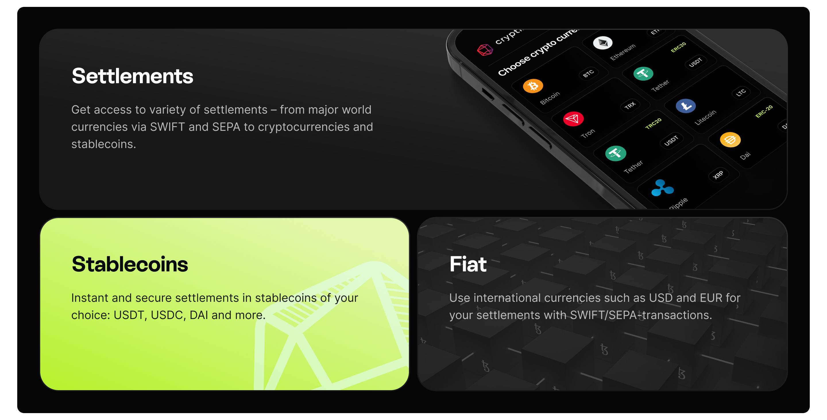 Criptio — Веб-сервис для платежей в крипте — Изображение №13 — Интерфейсы на Dprofile