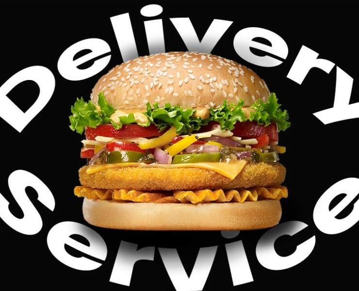 Delivery food service — Интерфейсы, Маркетинг на Dprofile