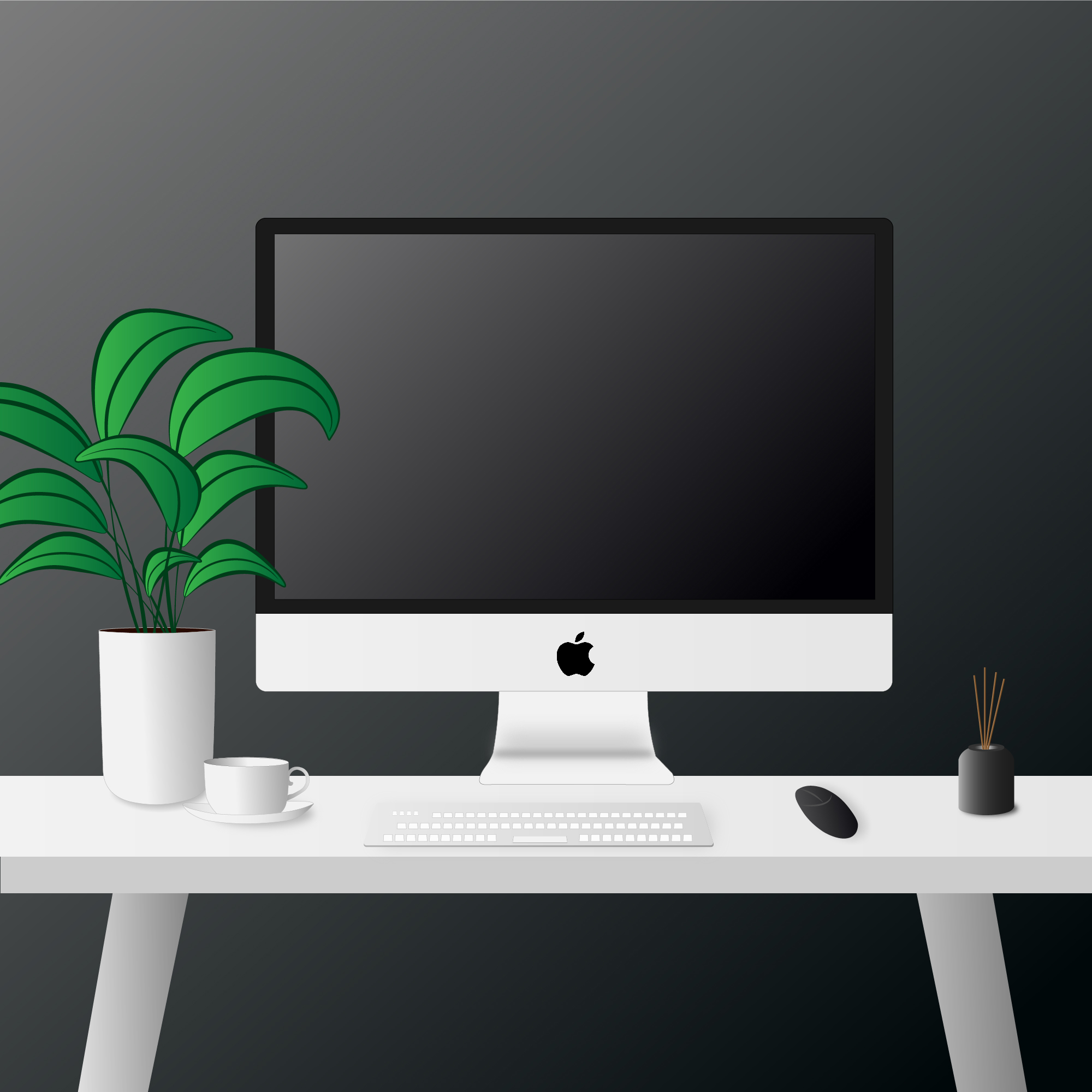 Workplace — Изображение №1 — Иллюстрация, Графика на Dprofile