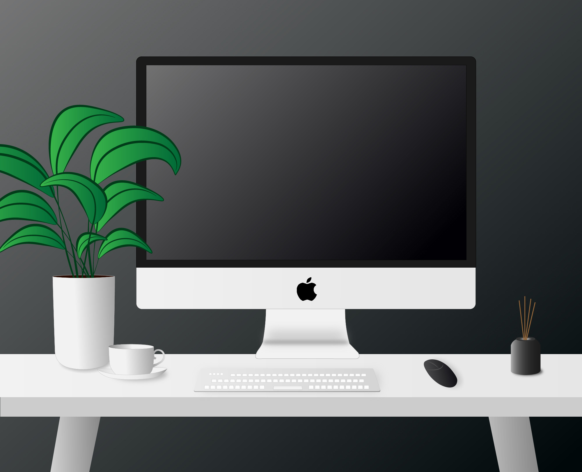 Workplace — Иллюстрация, Графика на Dprofile