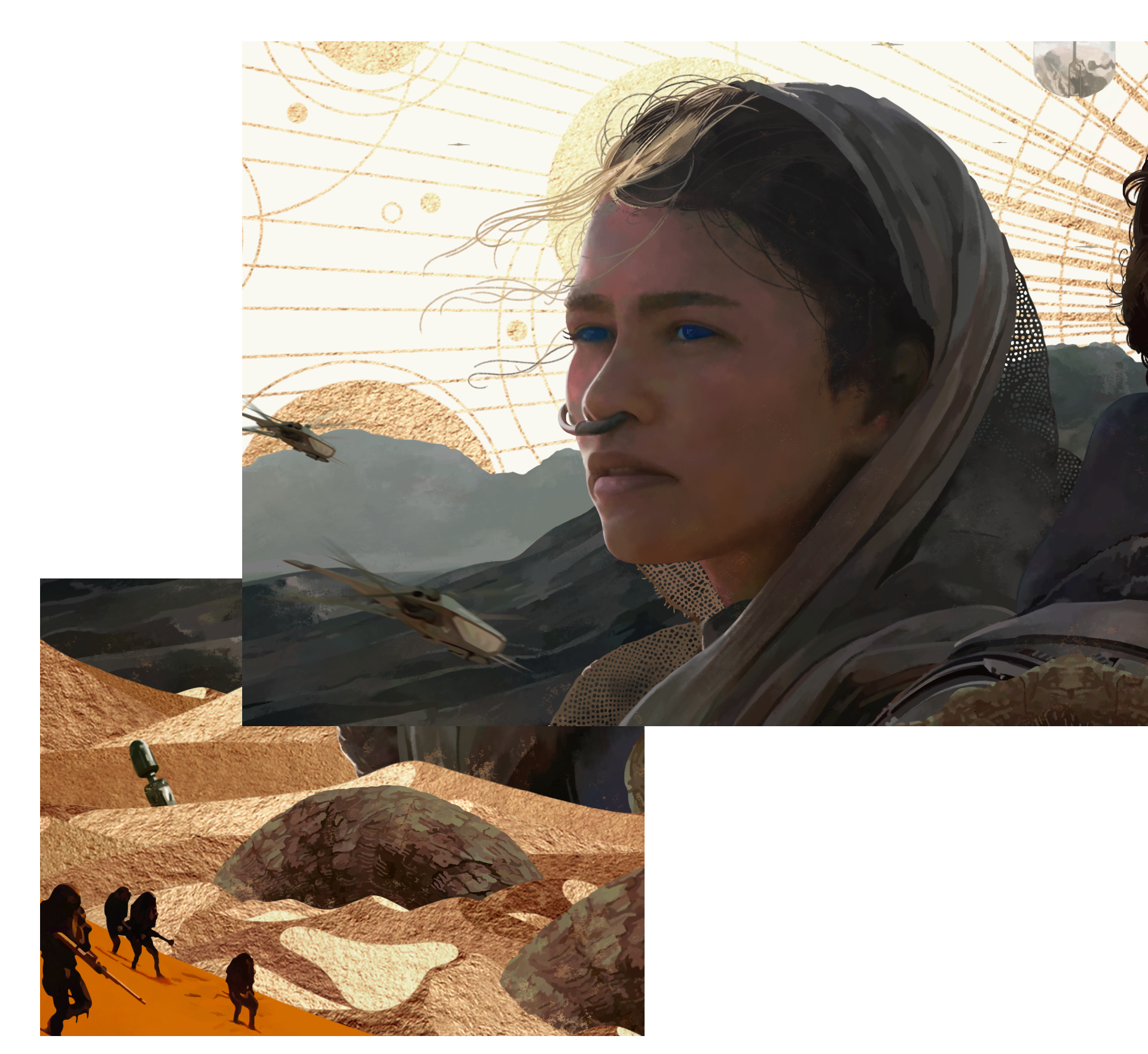 Dune: Part Two | Podcast — Изображение №3 — Иллюстрация, Маркетинг на Dprofile