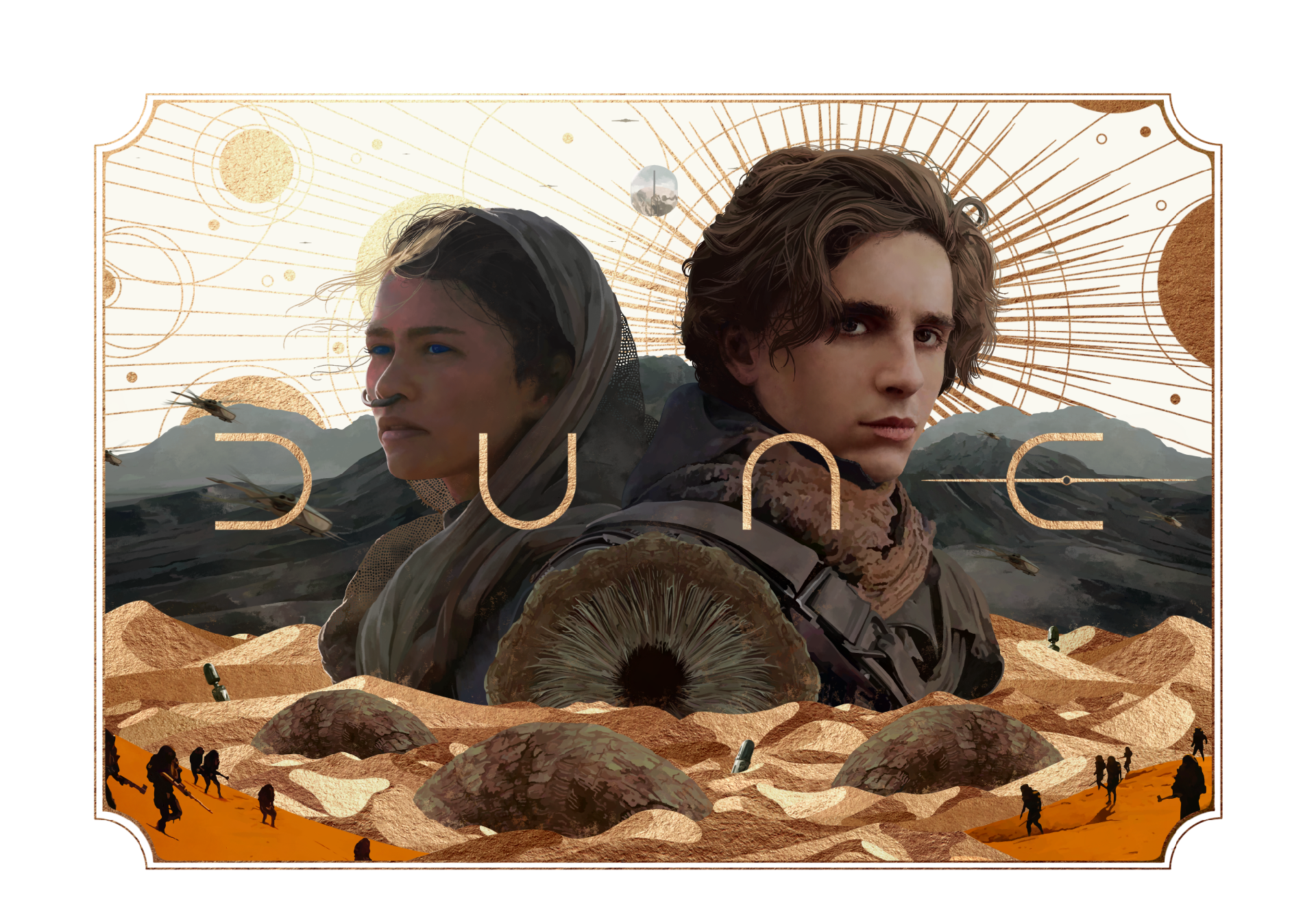 Dune: Part Two | Podcast — Изображение №1 — Иллюстрация, Маркетинг на Dprofile