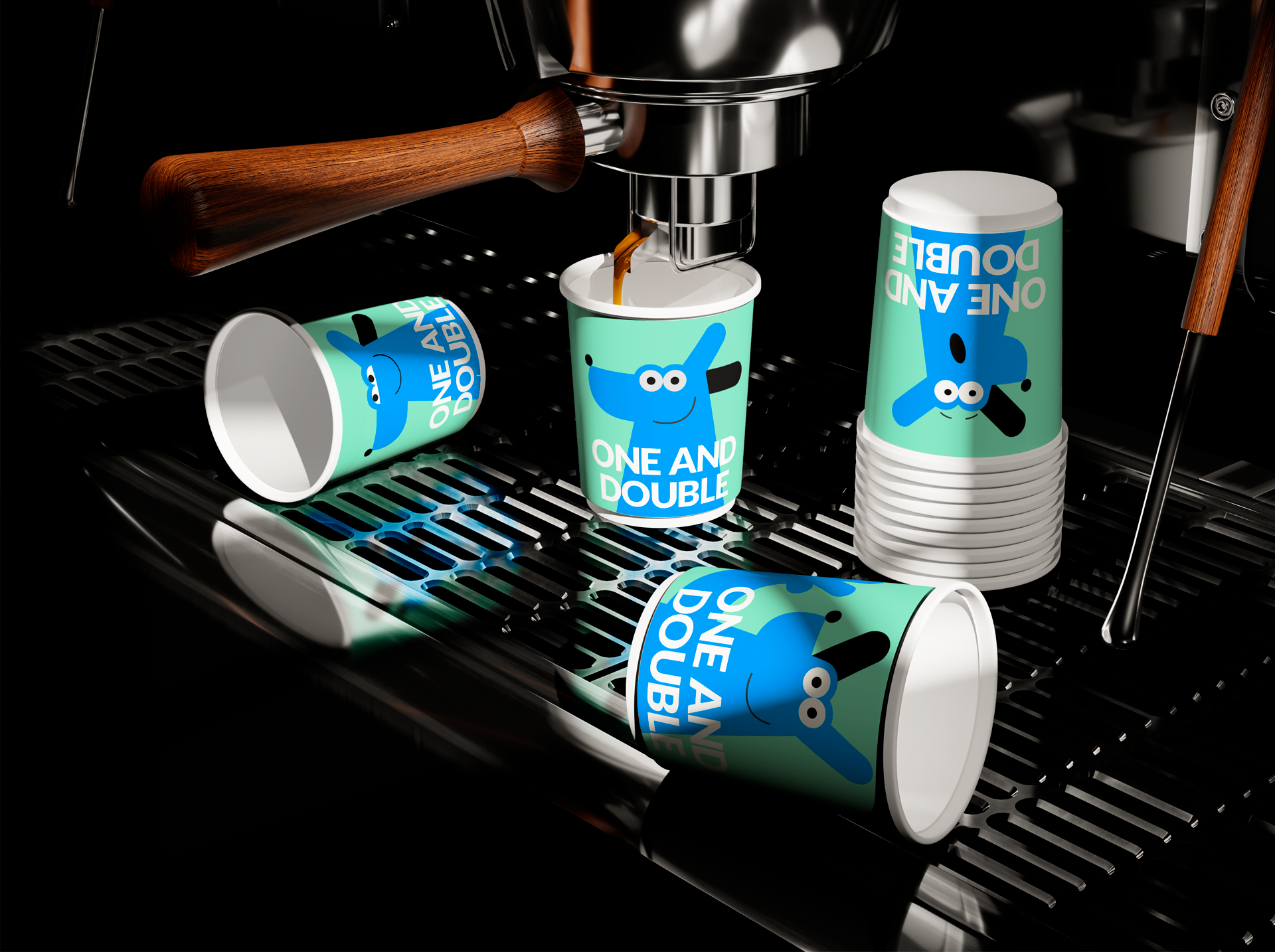 One and double — Изображение №8 — Брендинг, Иллюстрация на Dprofile