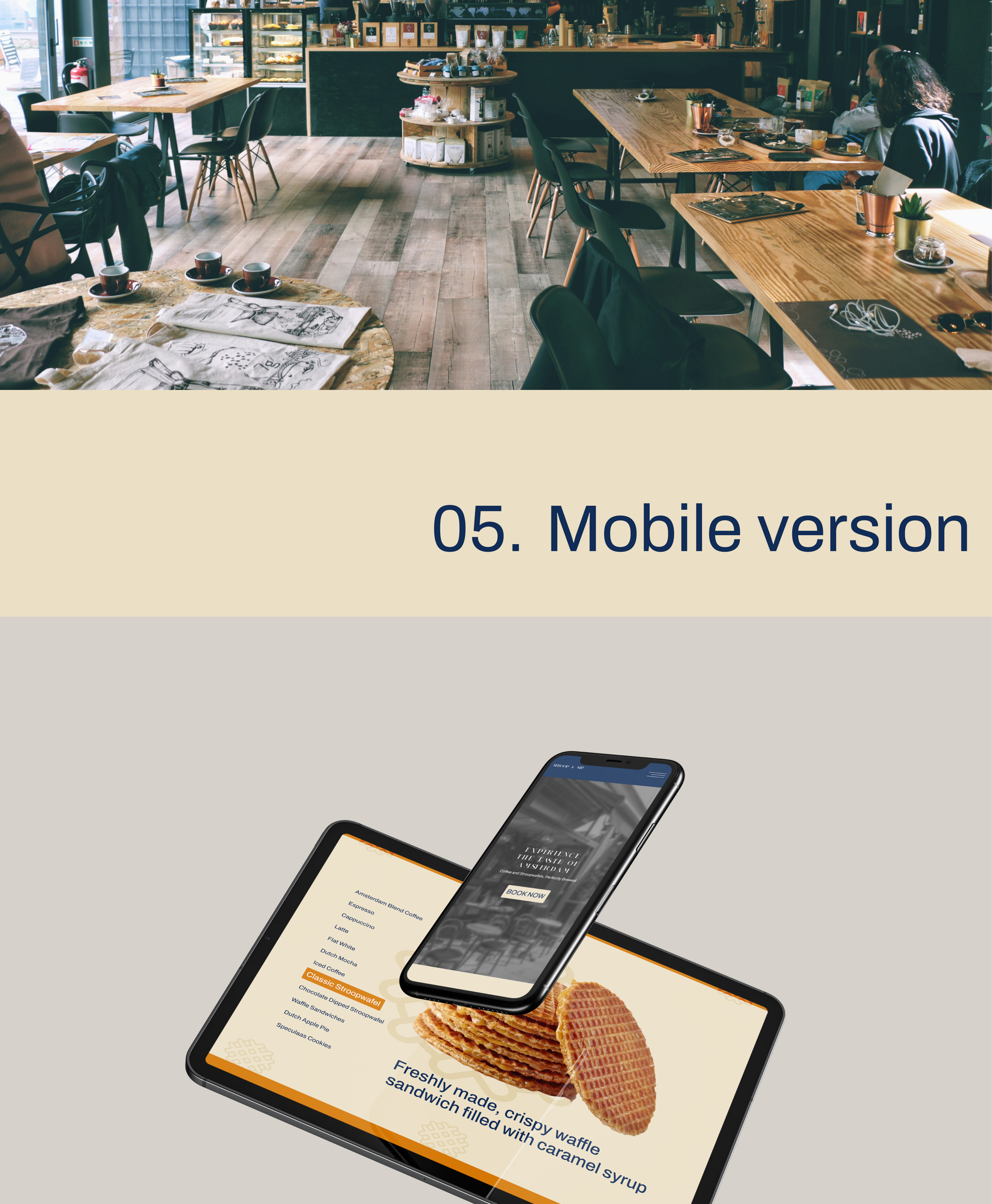 Cafe Stroop and Sip — Изображение №7 — Интерфейсы на Dprofile
