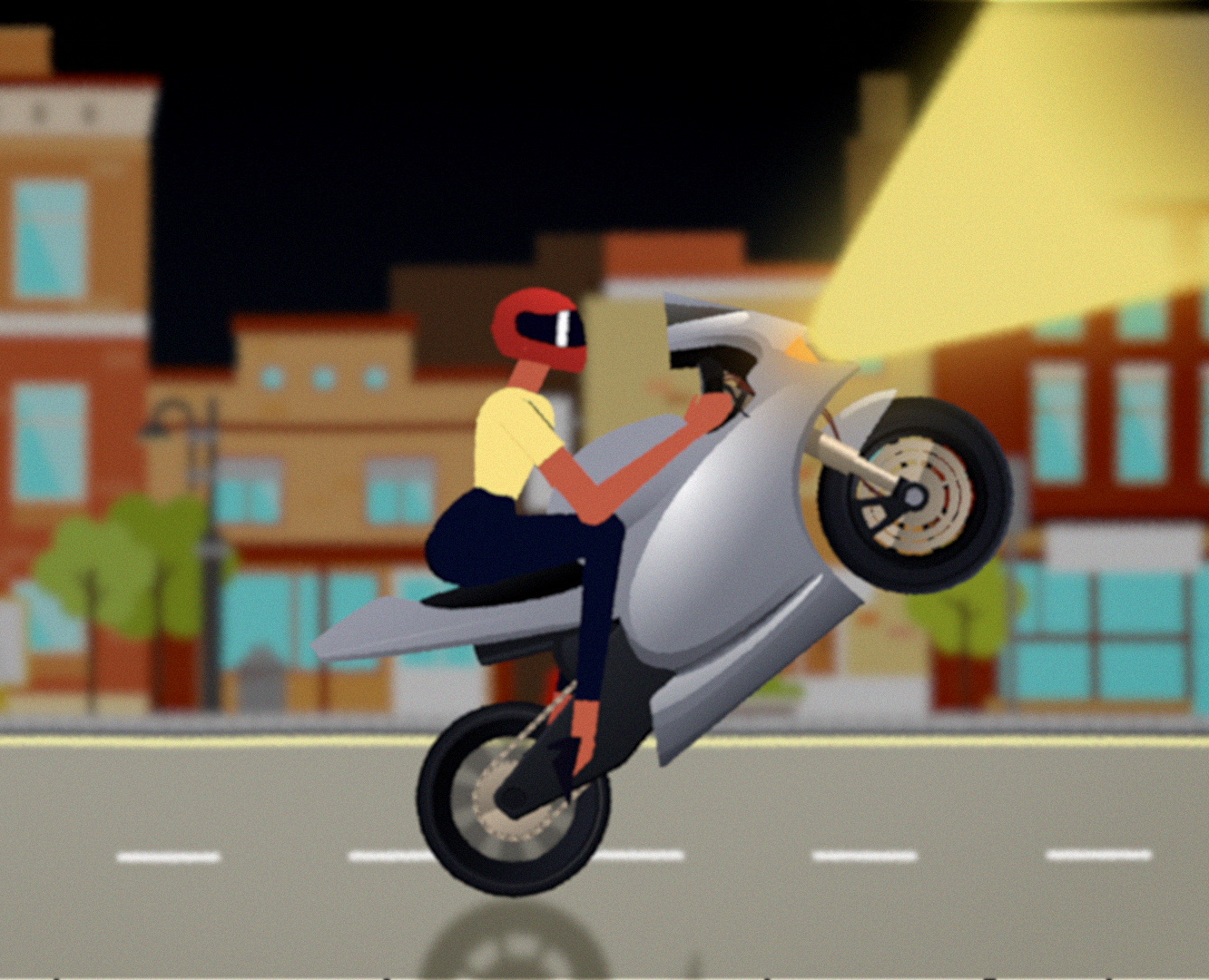 moto girl :) — Анимация на Dprofile