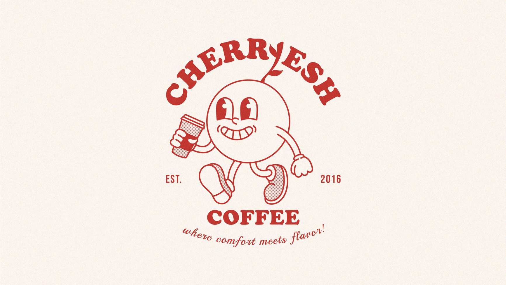 Cherriesh Coffee | Brand Identity — Изображение №1 — Брендинг, Графика на Dprofile