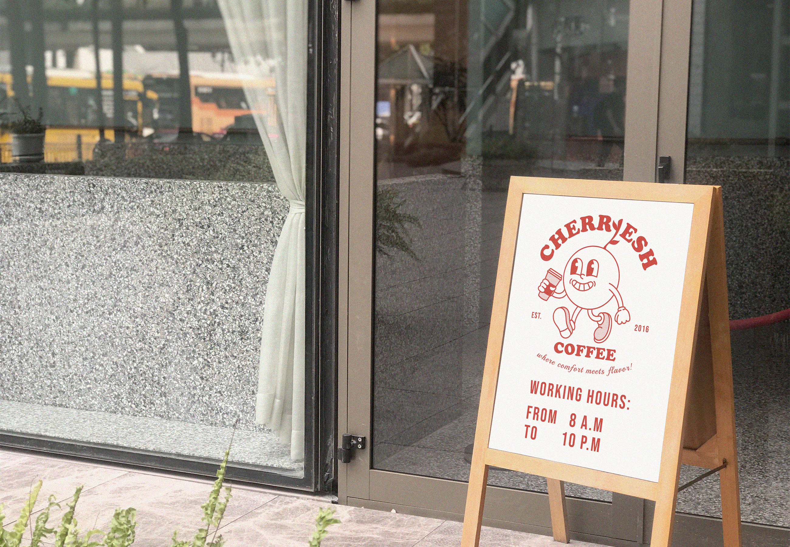 Cherriesh Coffee | Brand Identity — Изображение №2 — Брендинг, Графика на Dprofile