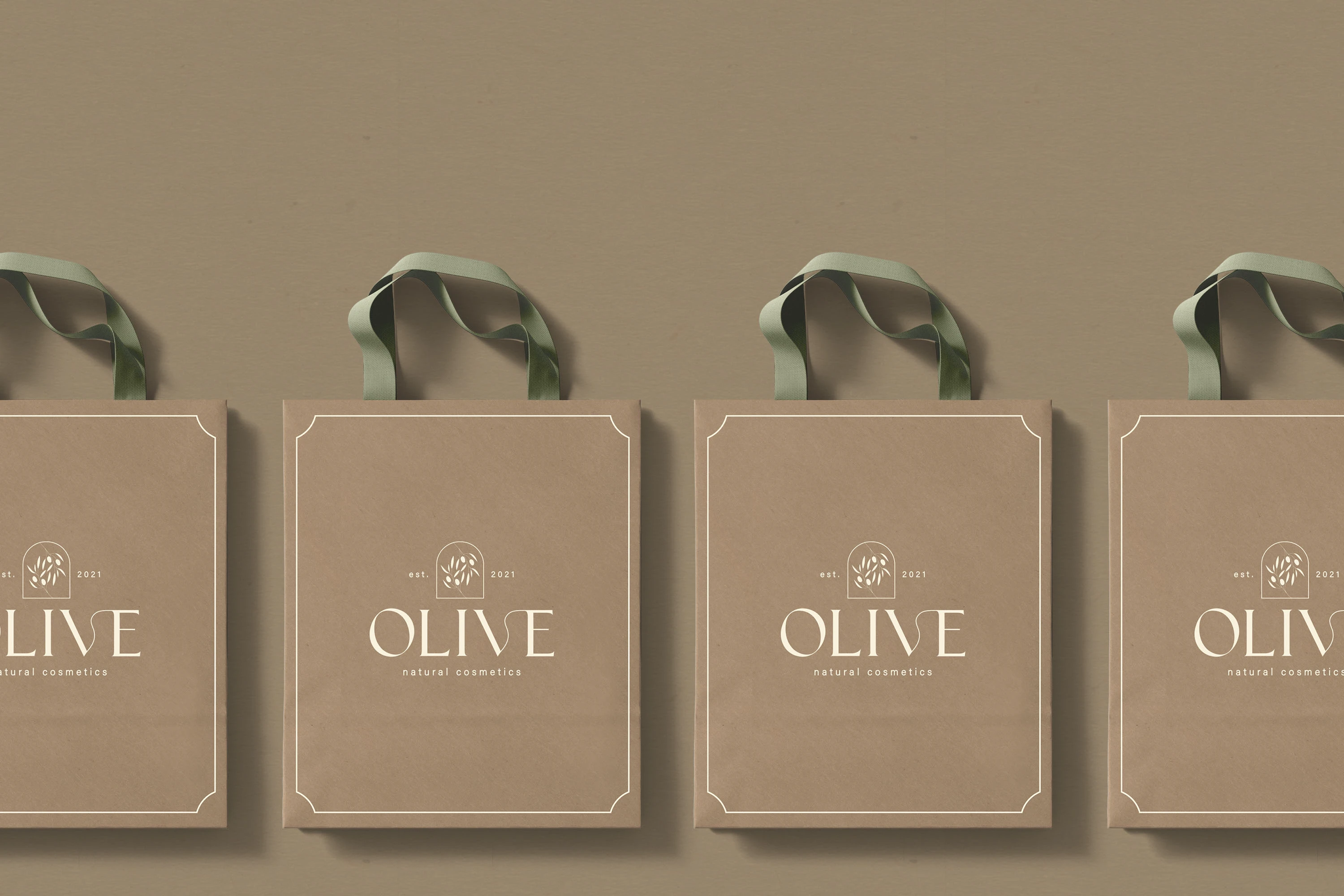OLIVE | Фирменный стиль для бренда натуральной косметики — Изображение №24 — Брендинг на Dprofile