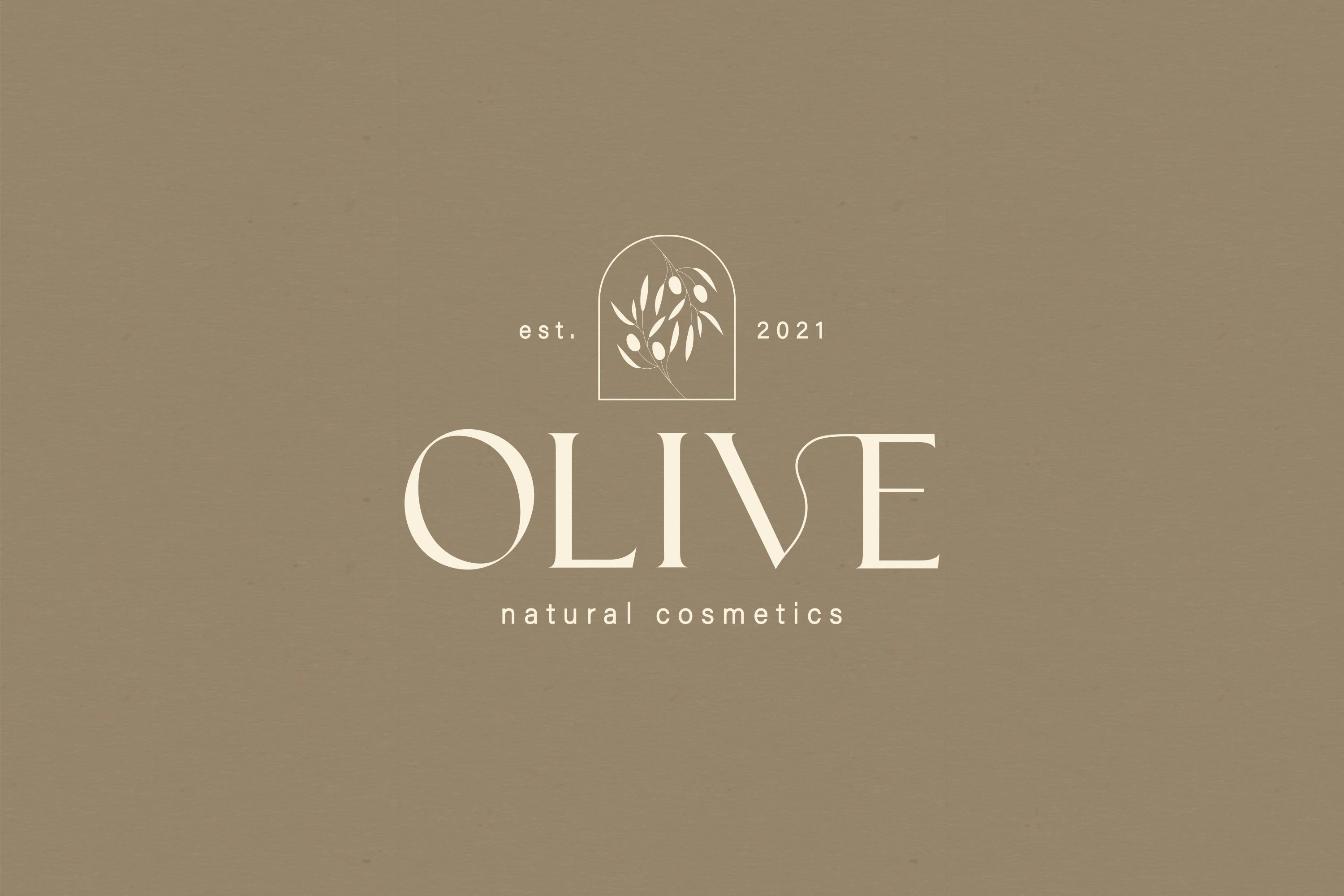 OLIVE | Фирменный стиль для бренда натуральной косметики — Изображение №1 — Брендинг на Dprofile