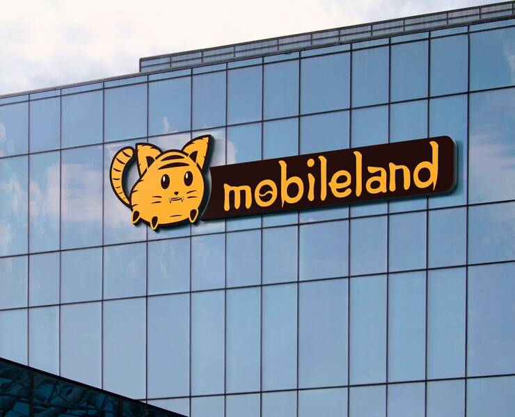 Logo mobiland — Иллюстрация, Графика на Dprofile