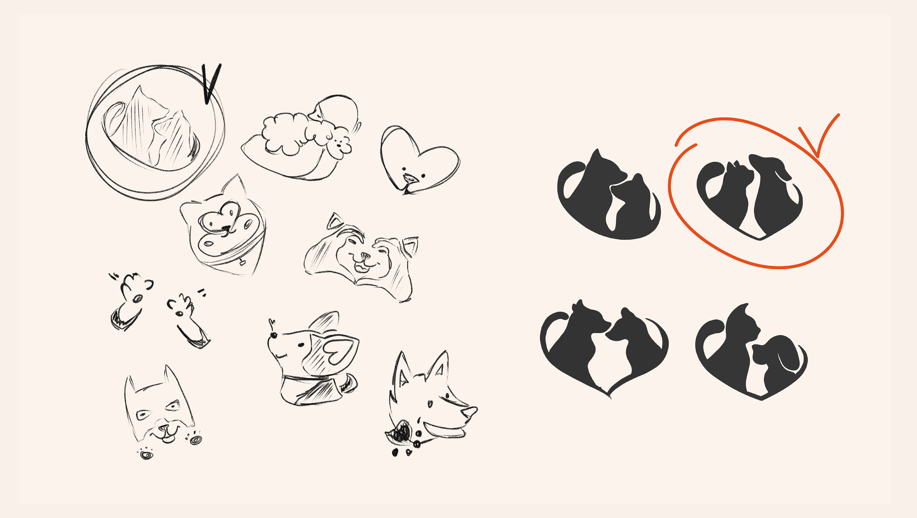 logo and naming for a pet store / логотип зоомагазина — Изображение №4 — Брендинг на Dprofile