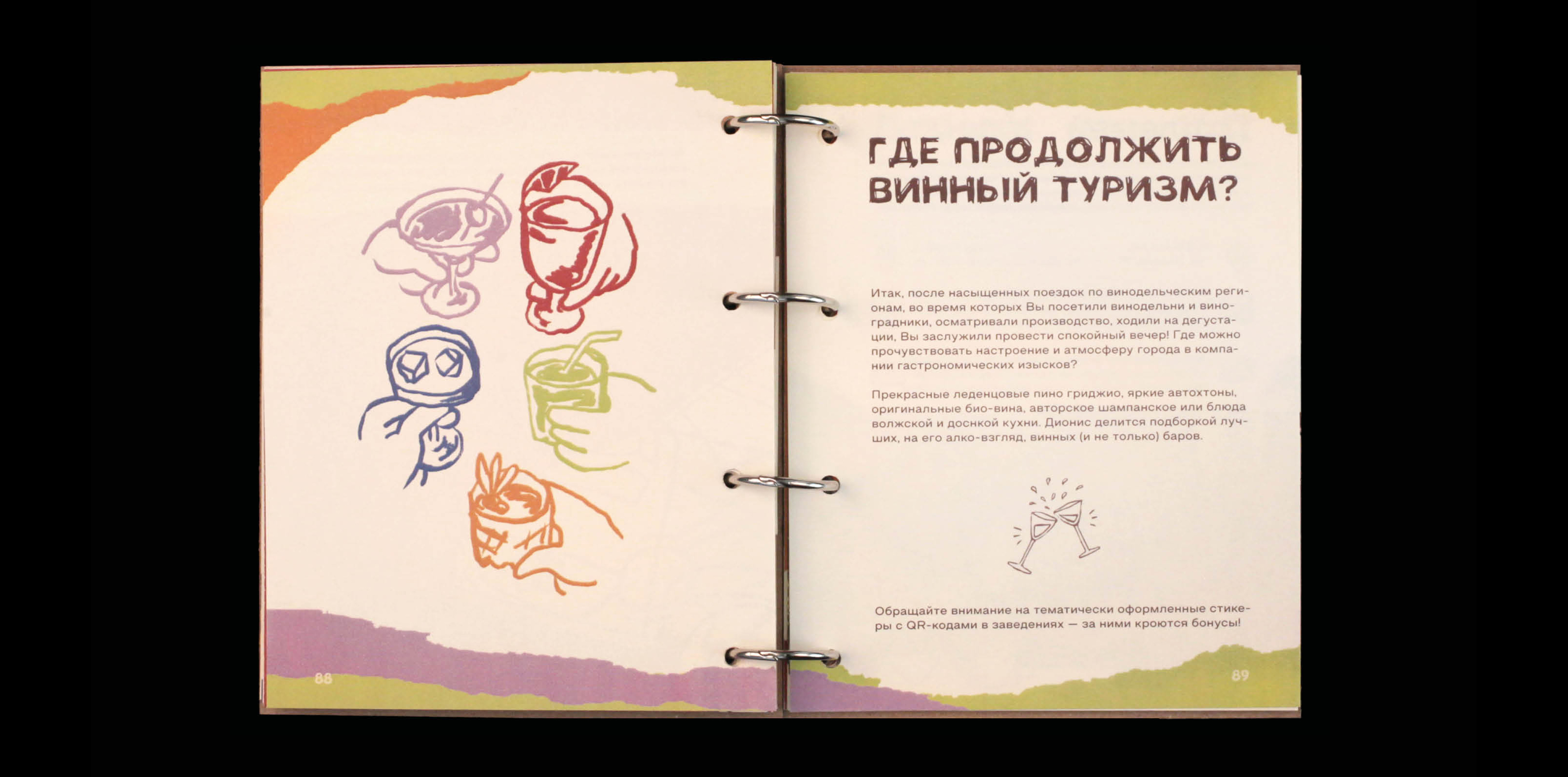 Гид-путеводитель по винодельням России «Земляк Дионис» — Изображение №31 — Брендинг, Графика на Dprofile