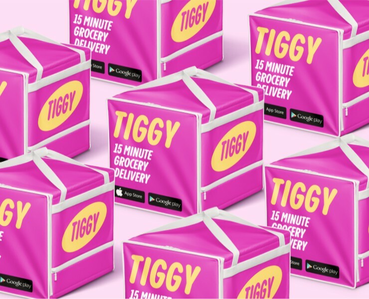 TIGGY — grocery delivery service на Dprofile