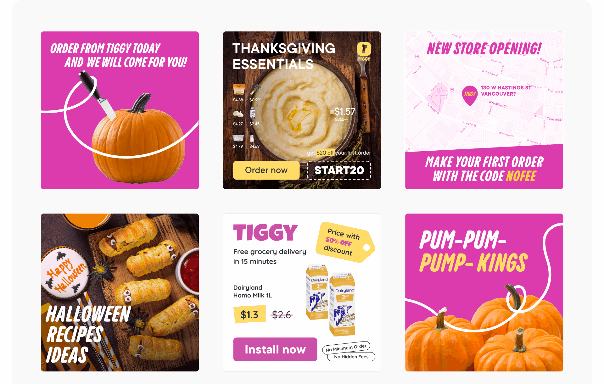 TIGGY — grocery delivery service — Изображение №4 — Анимация, Маркетинг на Dprofile