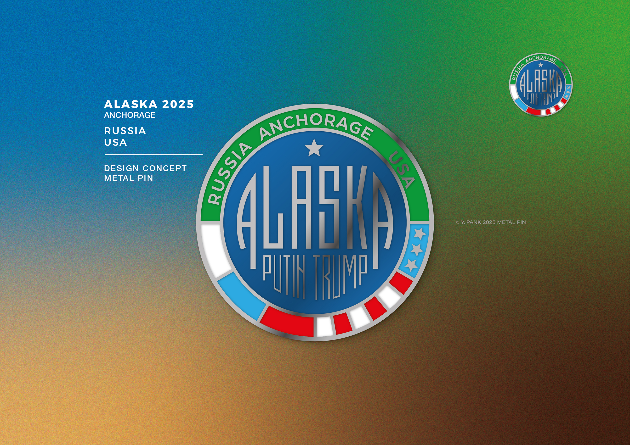Putin and Trunp. Alaska. 2025 — Изображение №11 — Брендинг на Dprofile