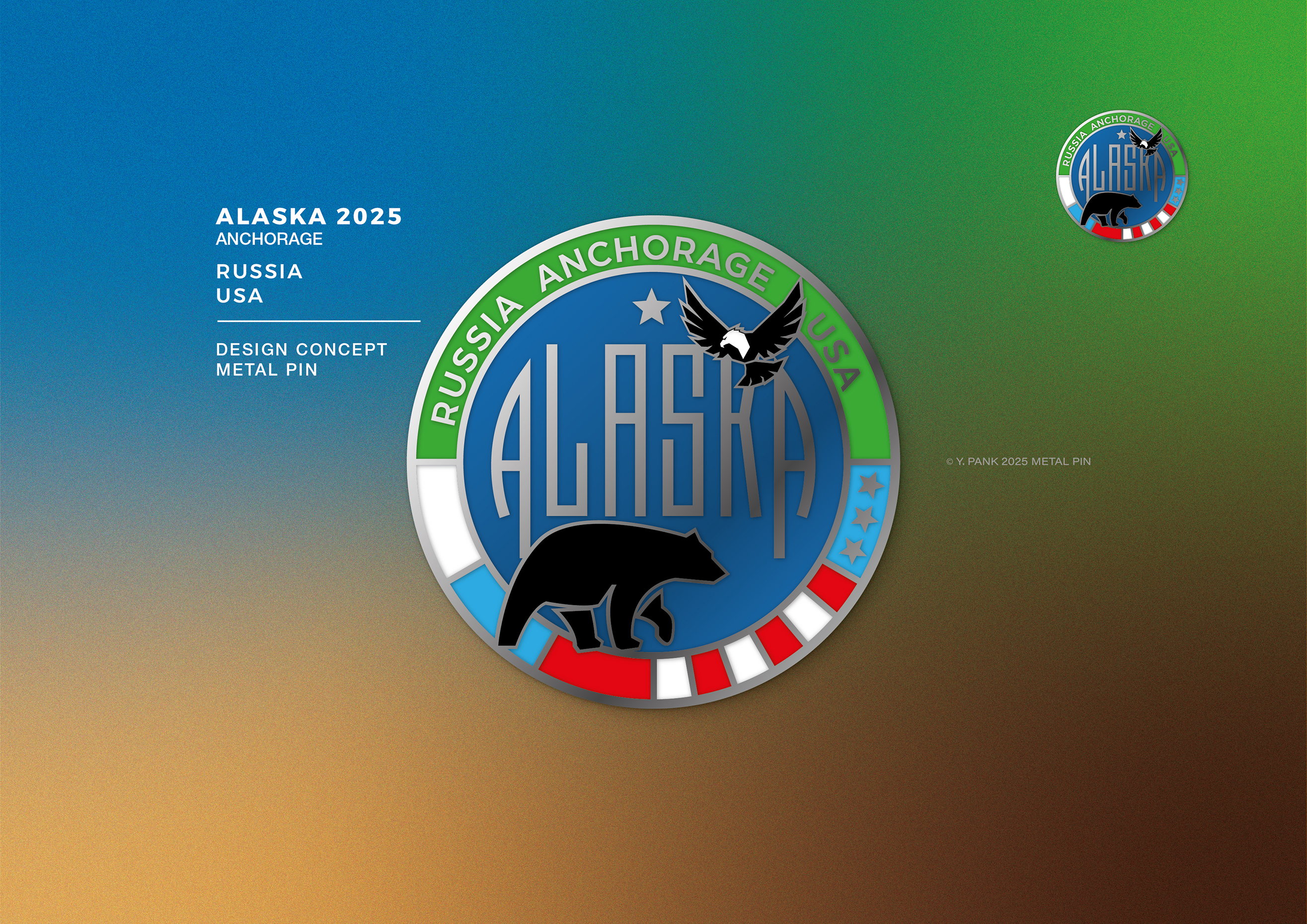 Putin and Trunp. Alaska. 2025 — Изображение №10 — Брендинг на Dprofile