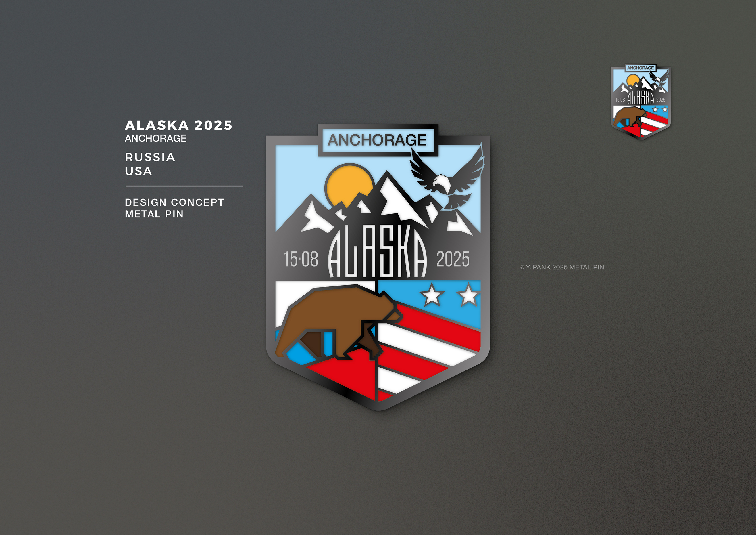 Putin and Trunp. Alaska. 2025 — Изображение №7 — Брендинг на Dprofile