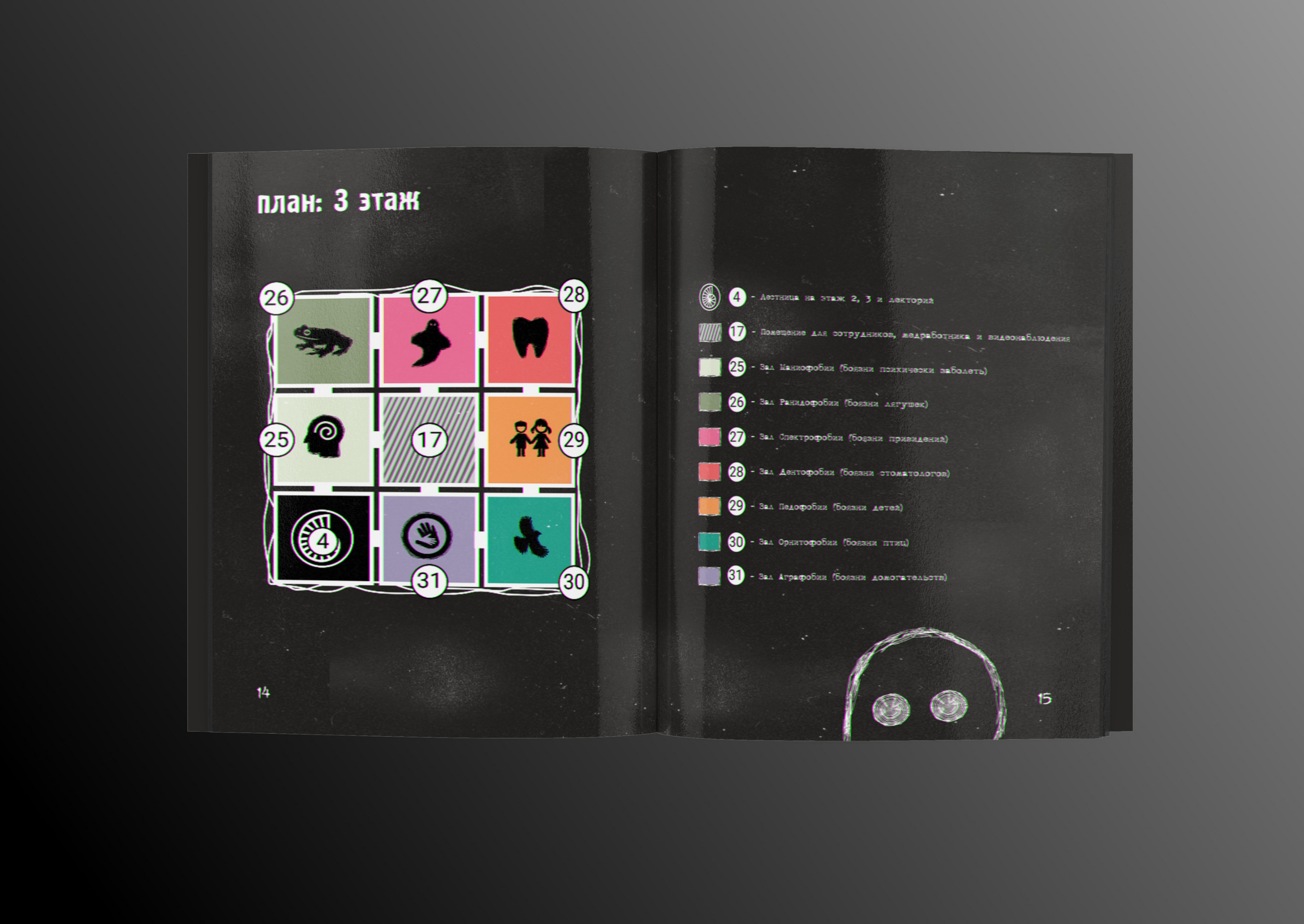 Panic Attack book design — Изображение №11 — Иллюстрация, Графика на Dprofile