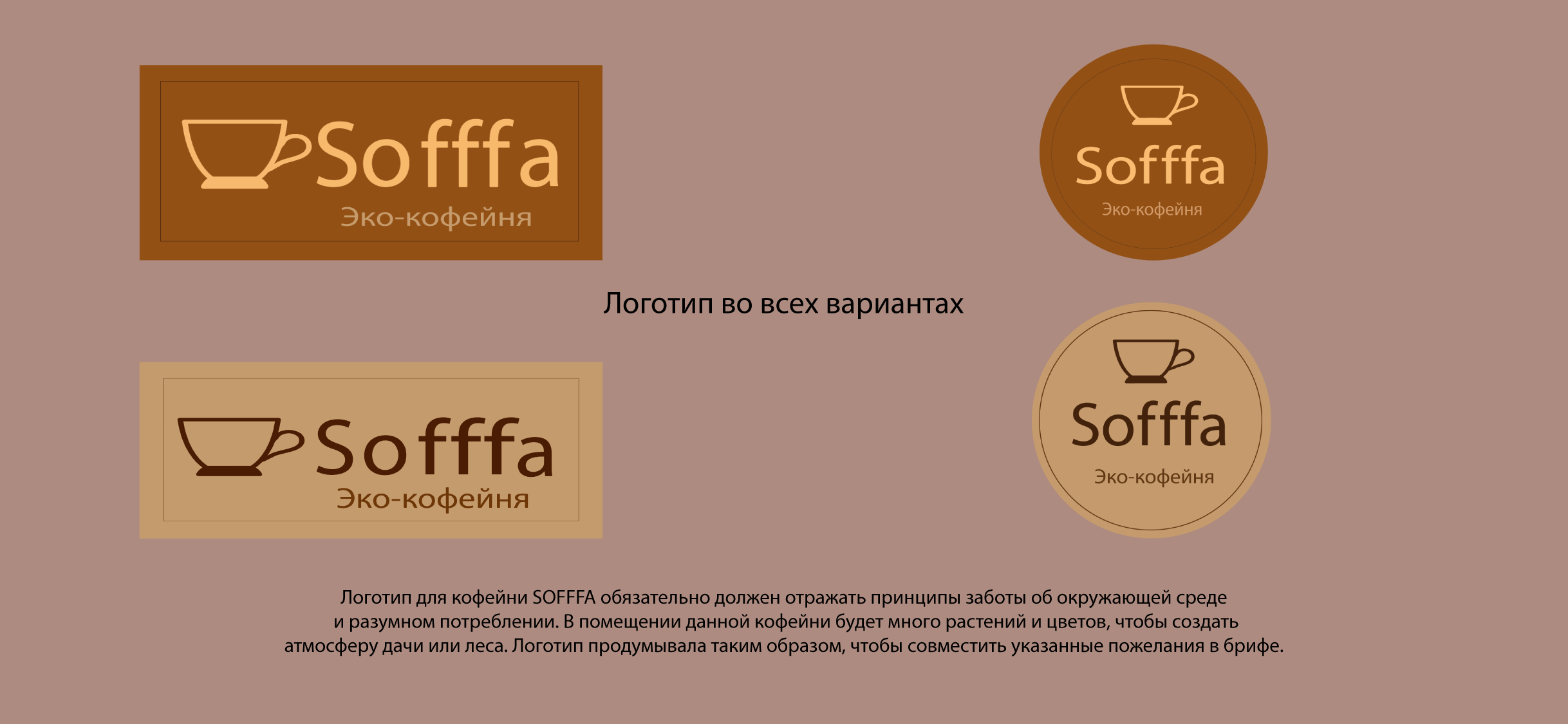 Кофейня Sofffa — Изображение №3 — Брендинг на Dprofile
