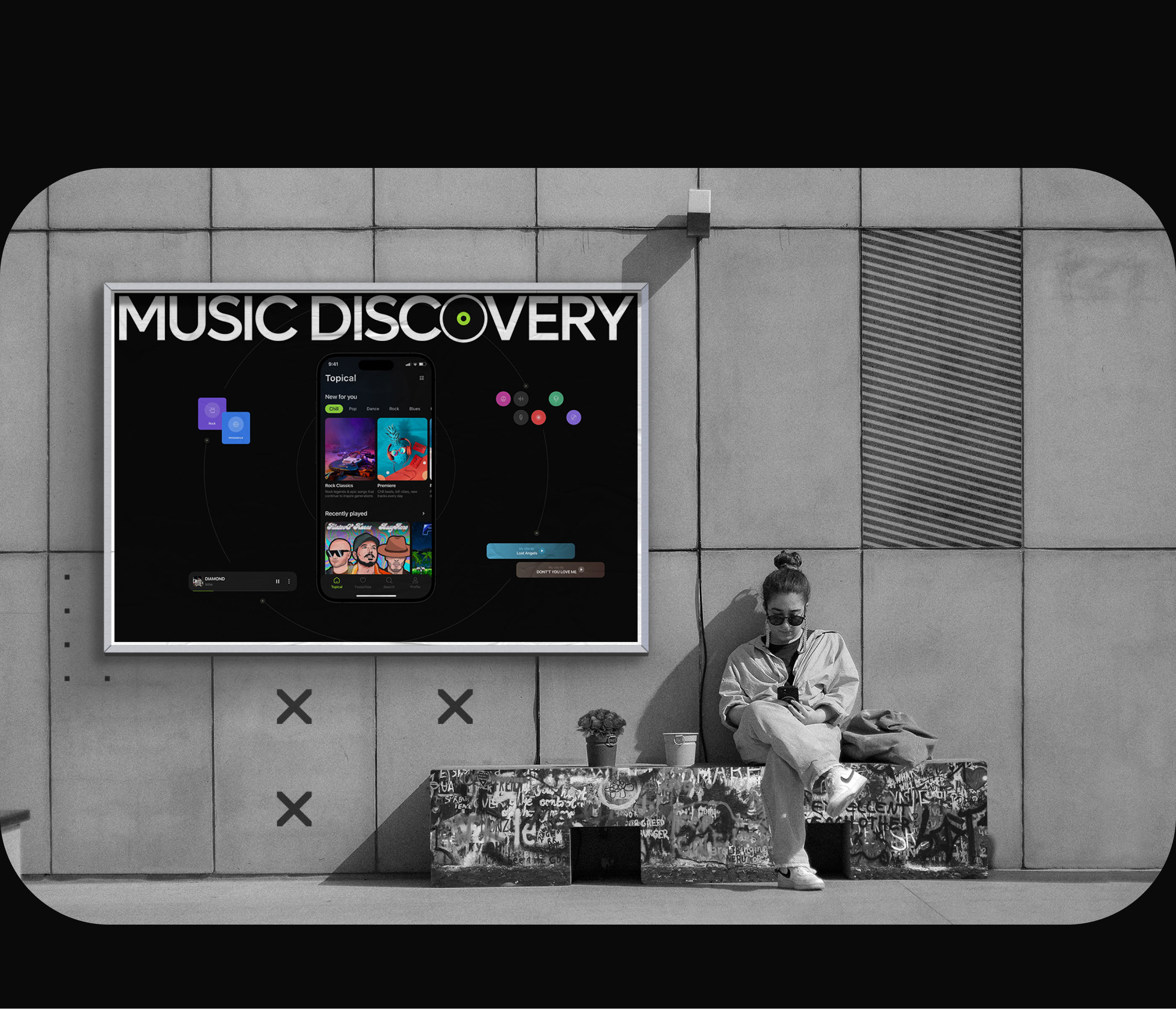 Music Discovery | Mobile app | UX/UI Design — Изображение №26 — Интерфейсы на Dprofile