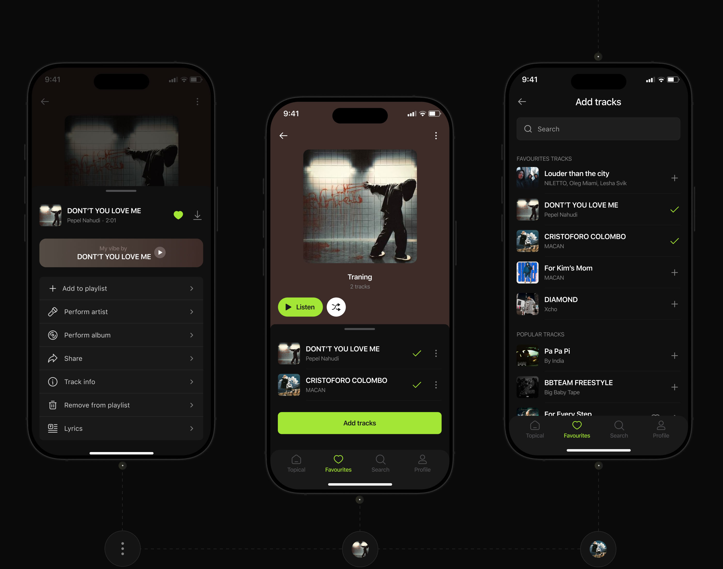 Music Discovery | Mobile app | UX/UI Design — Изображение №25 — Интерфейсы на Dprofile