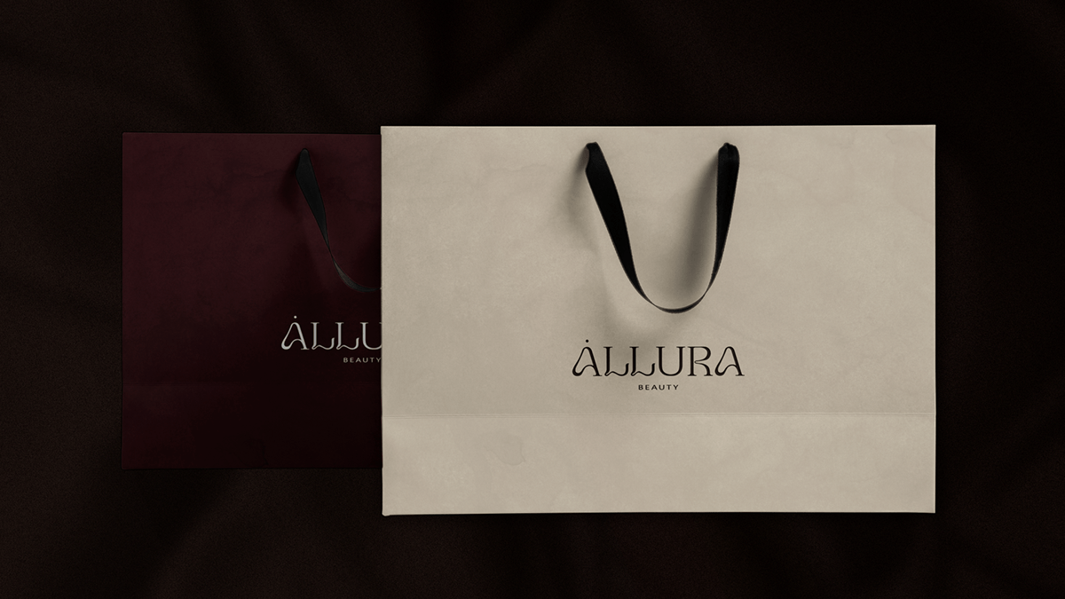 ALLURA BEAUTY | фирменный стиль — Изображение №7 — Брендинг на Dprofile