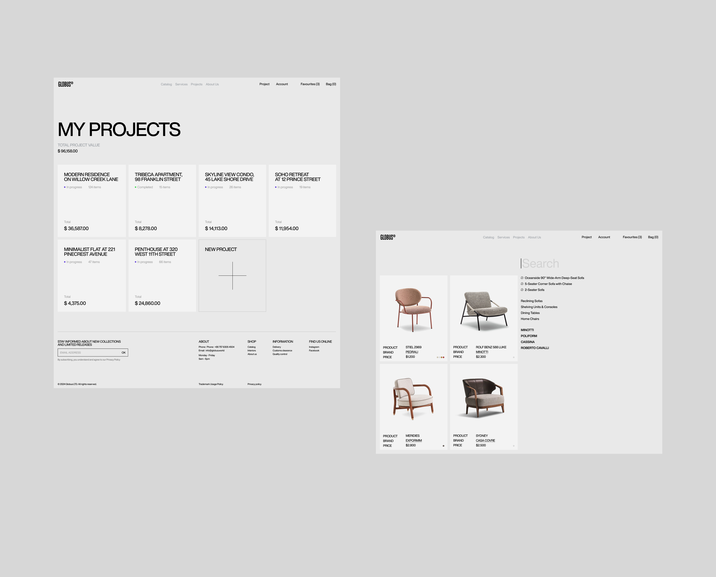GLOBUS — Изображение №11 — Интерфейсы на Dprofile