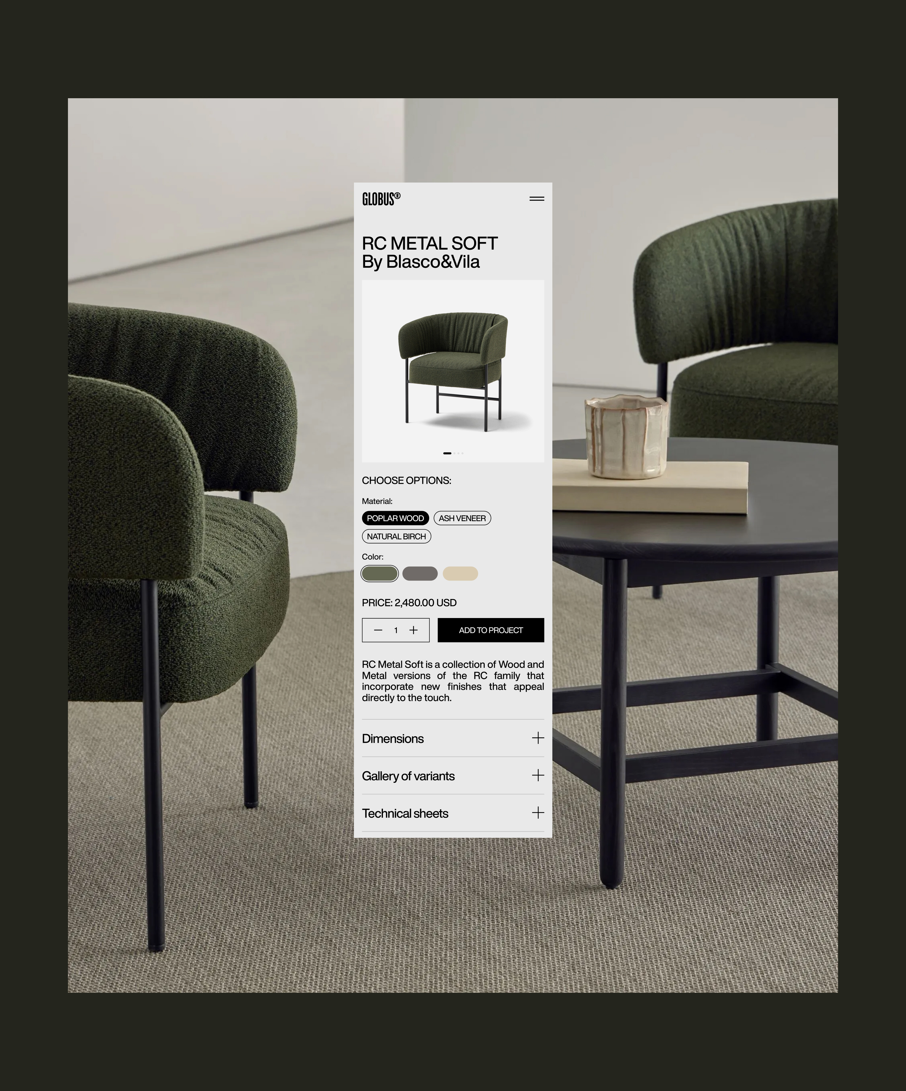GLOBUS — Изображение №5 — Интерфейсы на Dprofile