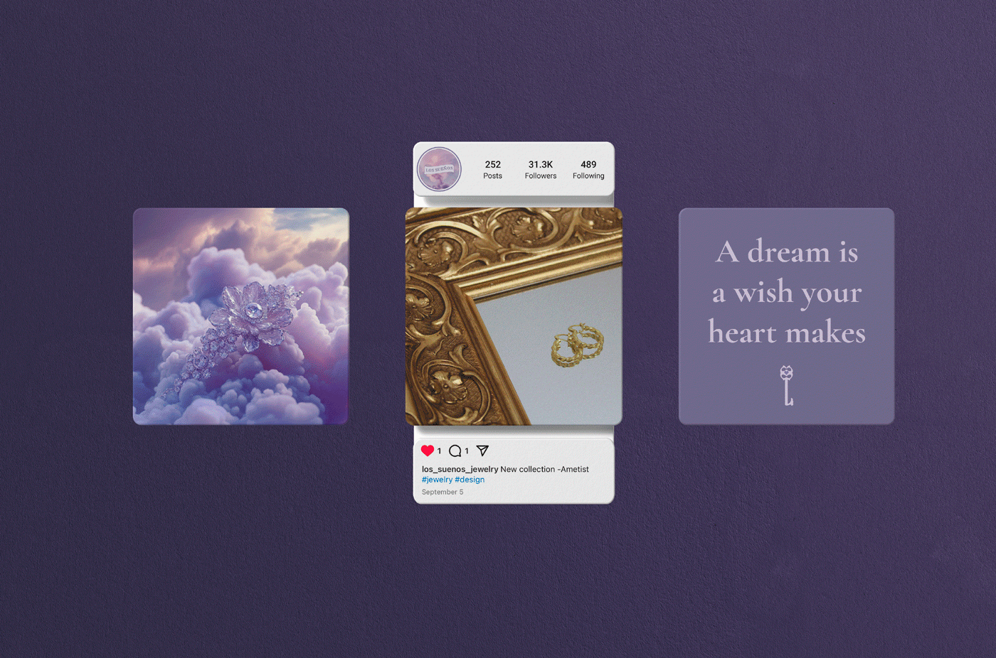 Los Sueños /Identity for the jewelry brand — Изображение №12 — Брендинг на Dprofile