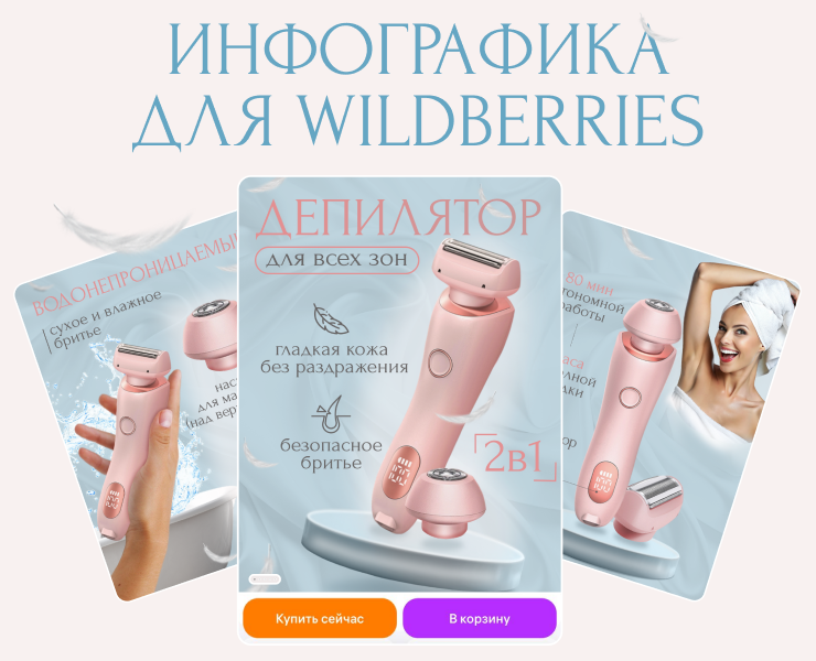 Дизайн карточки товара для WB — Маркетинг на Dprofile