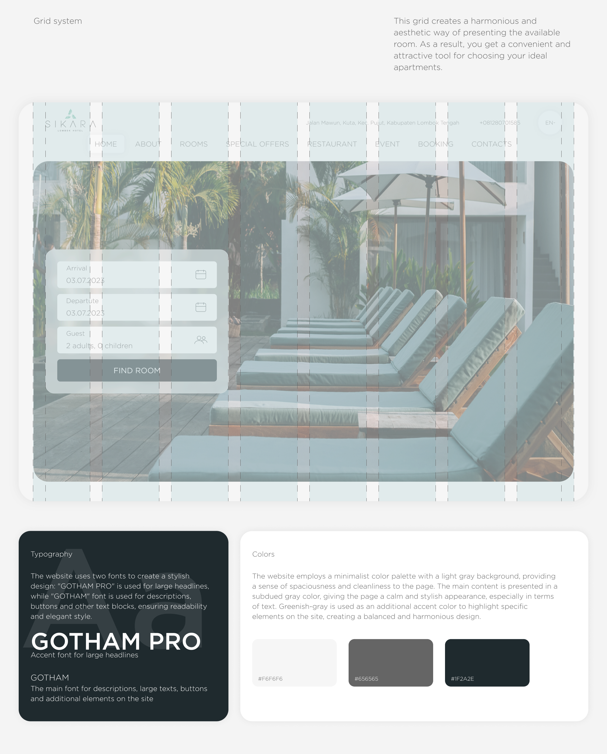 Ux/Ui design for hotel — Изображение №2 — Интерфейсы на Dprofile
