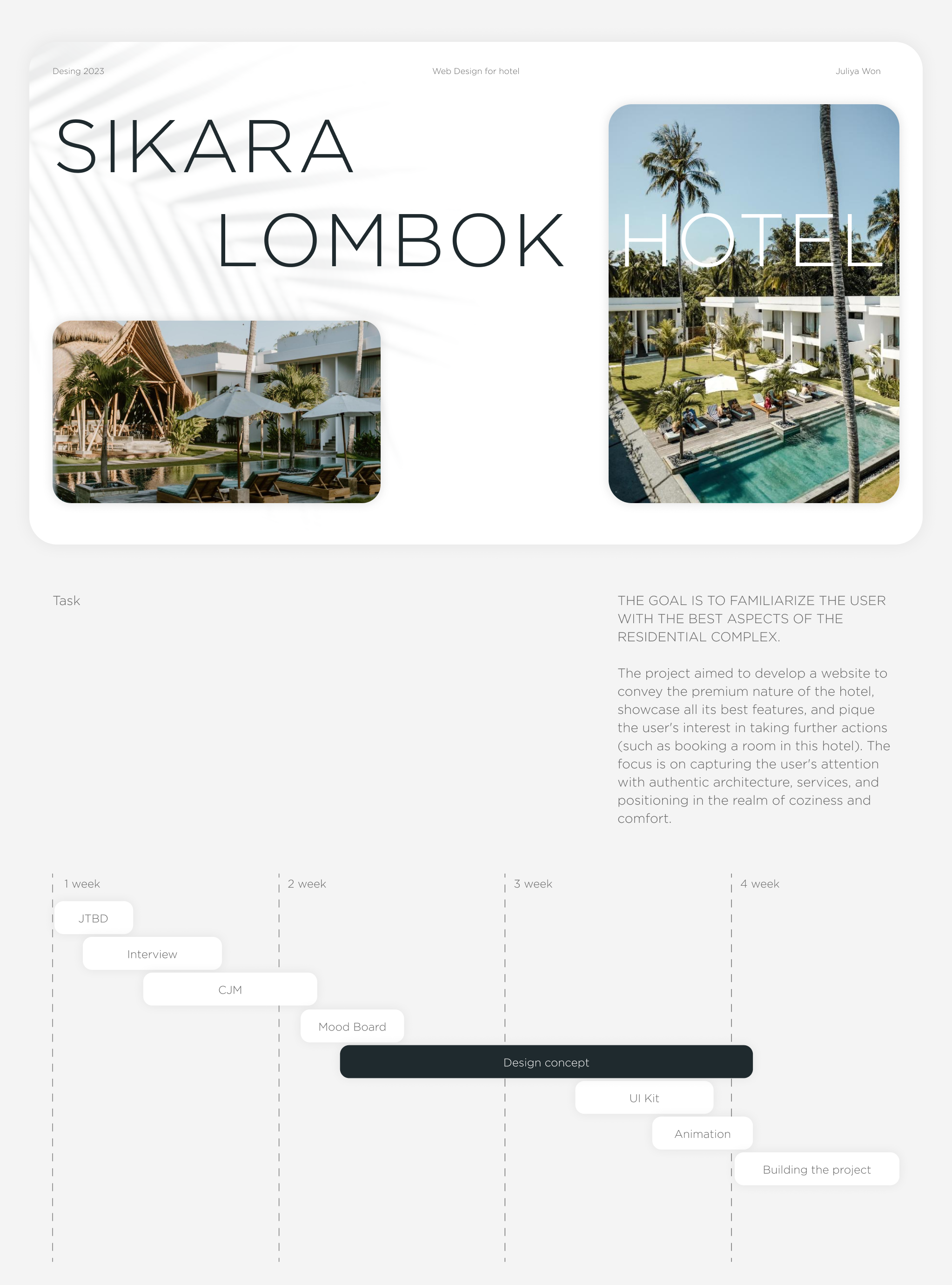 Ux/Ui design for hotel — Изображение №1 — Интерфейсы на Dprofile