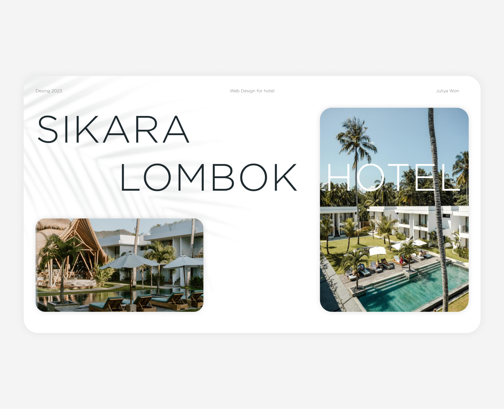 Ux/Ui design for hotel на Dprofile