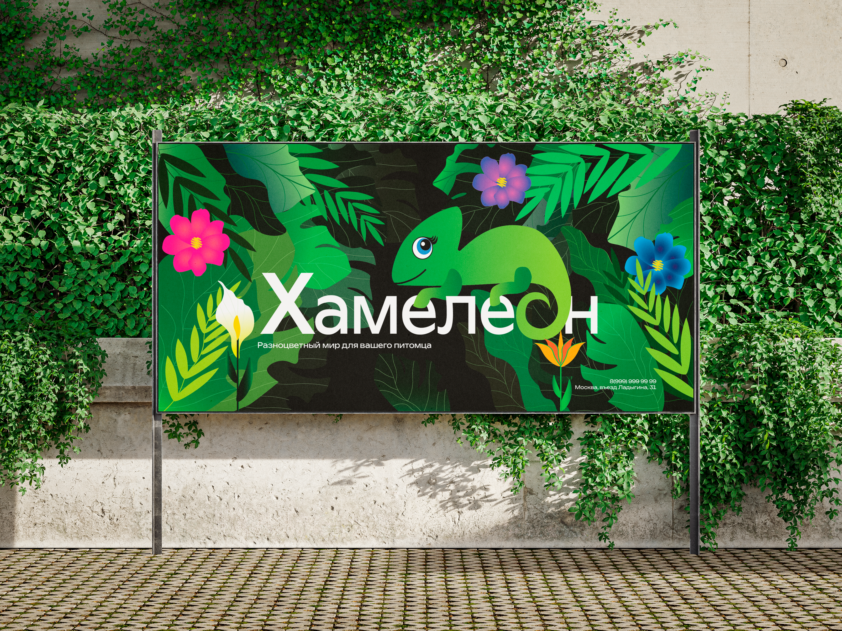 Айдентика магазина экзотических растений и животных — Изображение №1 — Брендинг на Dprofile