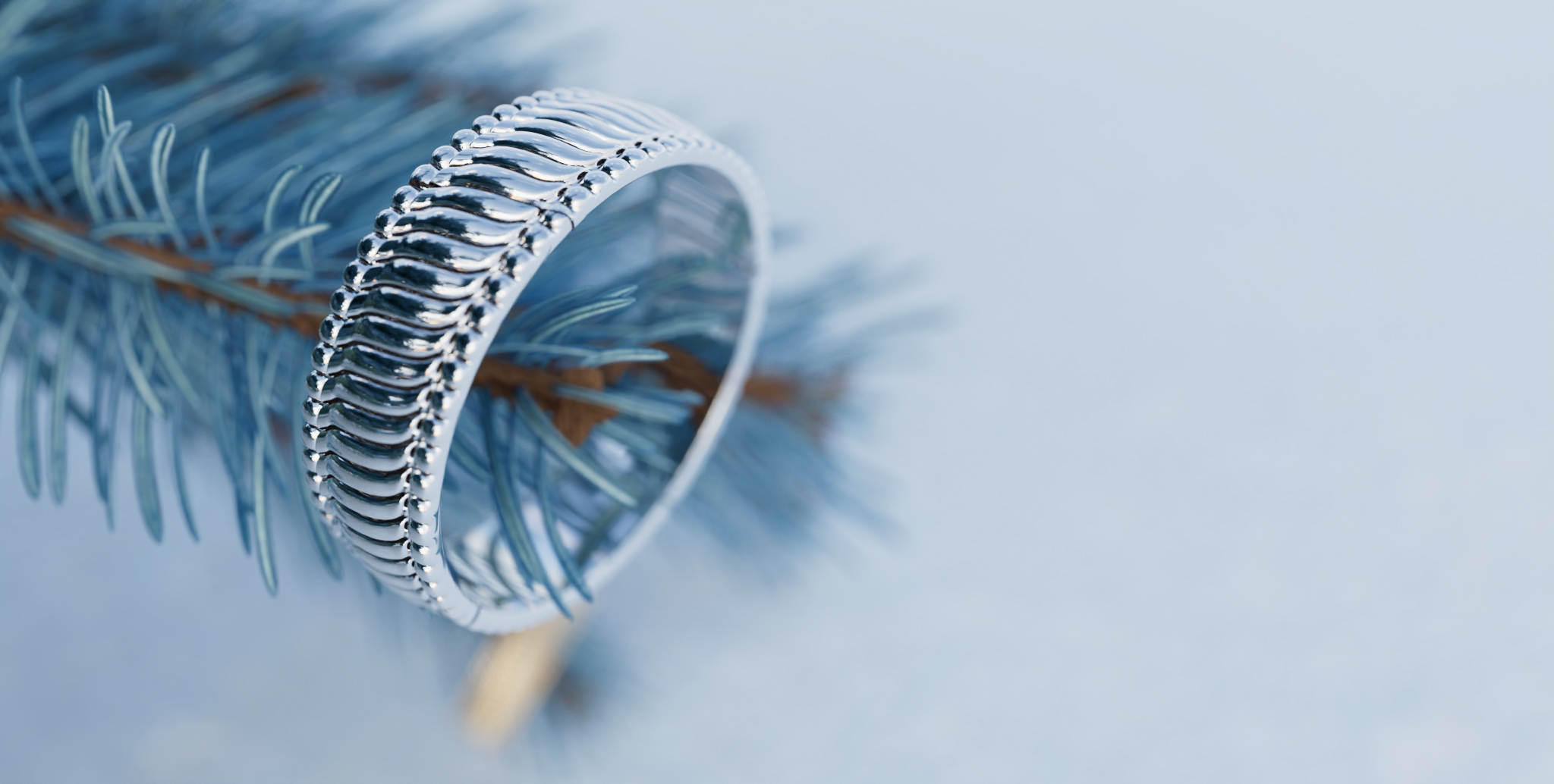 Christmas ring - jewelry visual content — Изображение №2 — 3D, Анимация на Dprofile