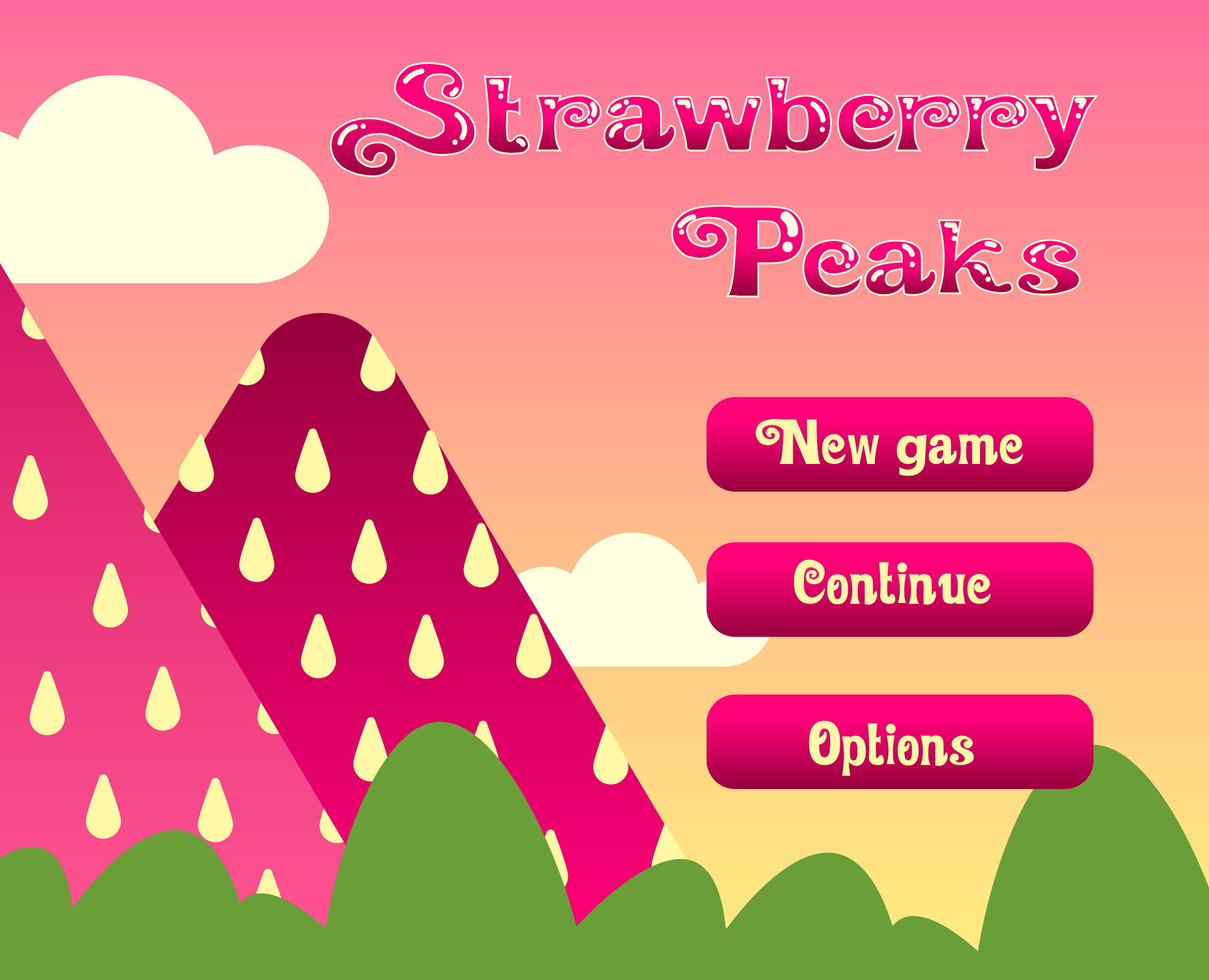 Дизайн персонажей для игры "Strawberry Peaks" — Иллюстрация на Dprofile