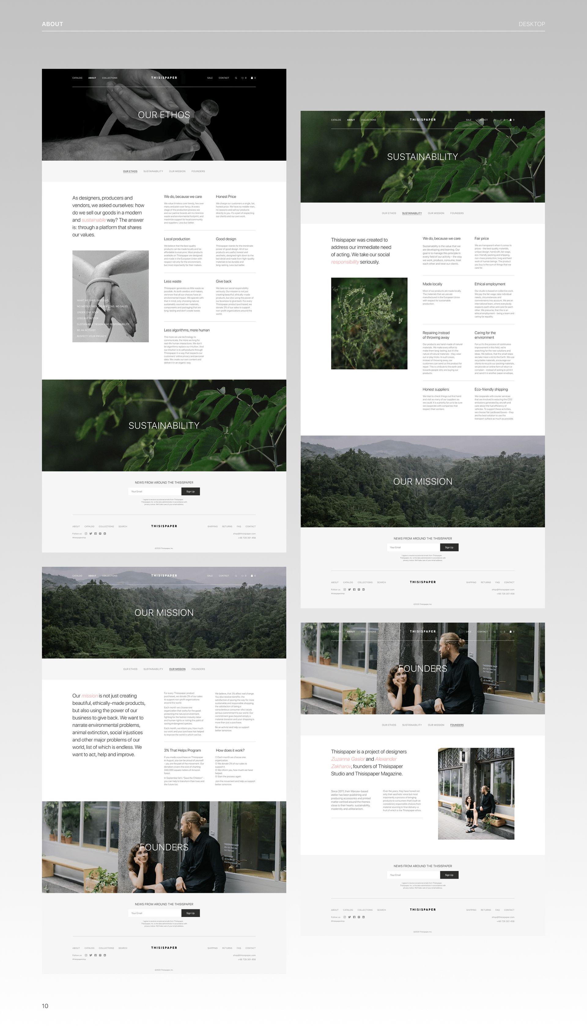 THISISPAPER (E-Shop) — Изображение №14 — Интерфейсы на Dprofile