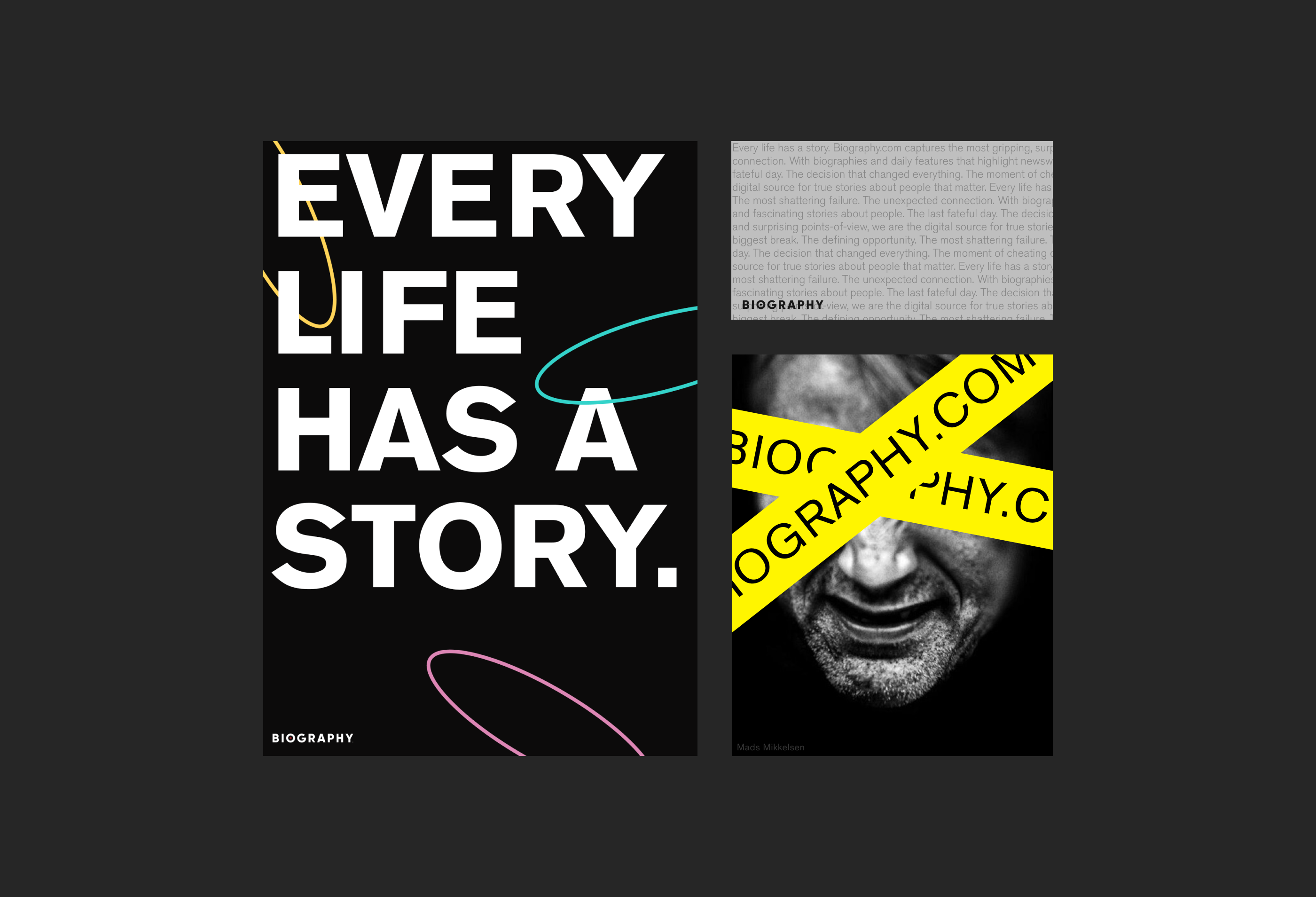BIOGRAPHY.COM (Redesign) — Изображение №8 — Интерфейсы, Брендинг на Dprofile