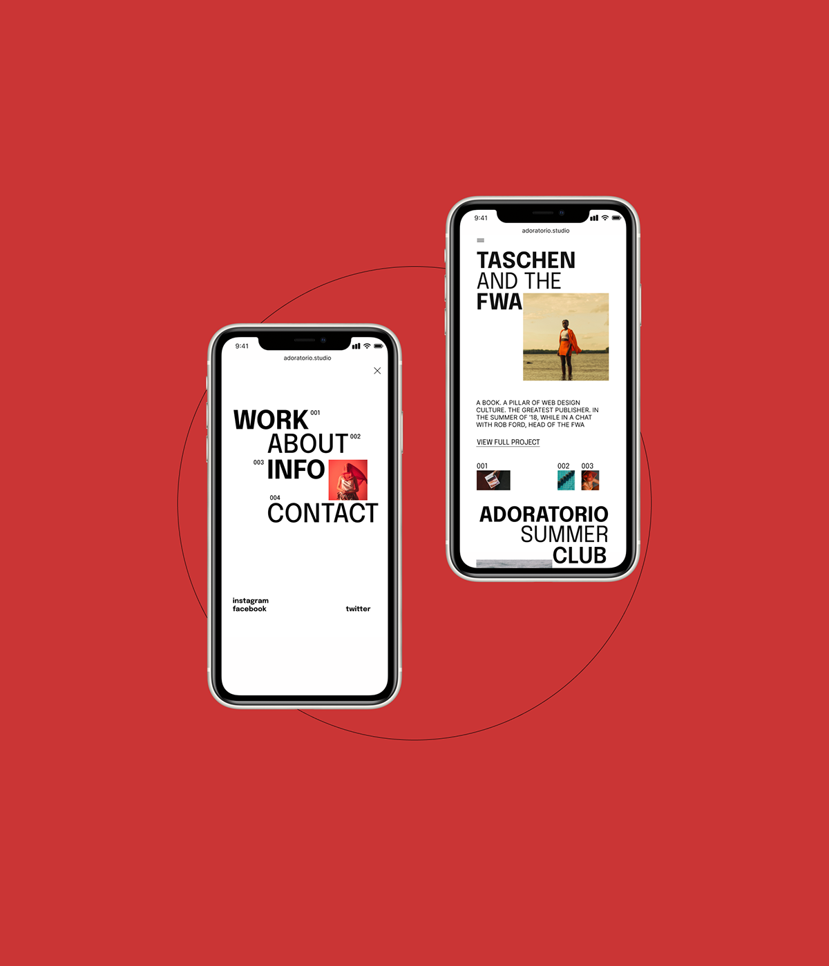 Adoratorio — Изображение №5 — Интерфейсы, Брендинг на Dprofile
