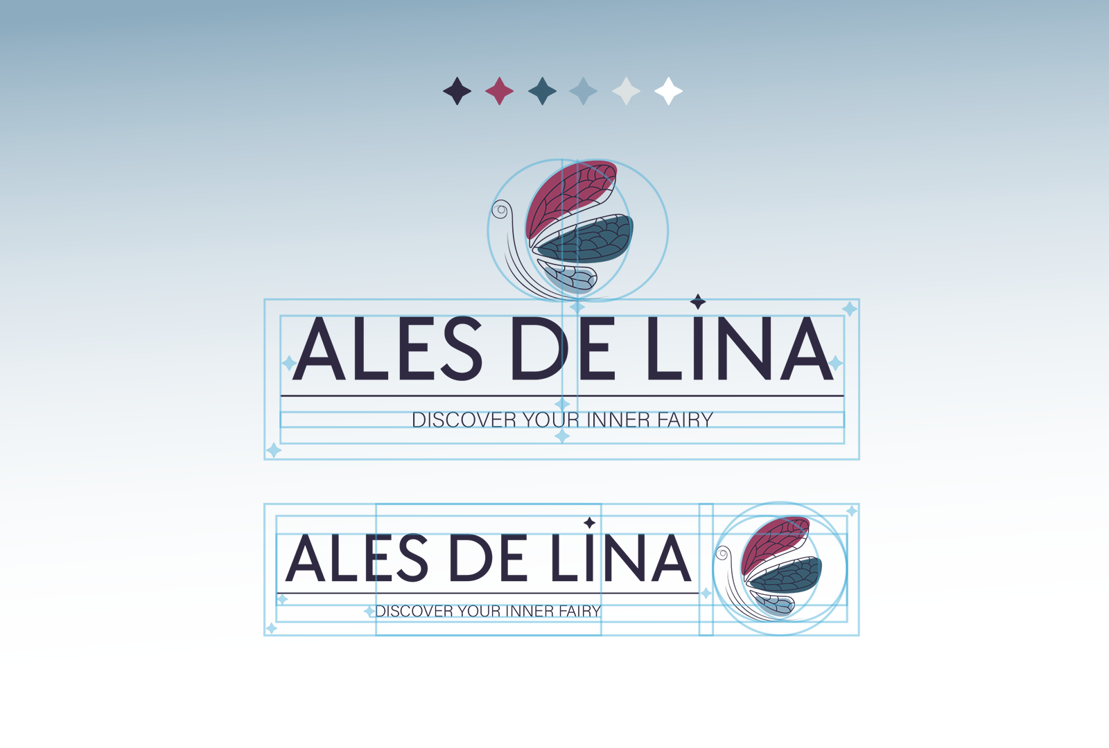 Минимальный фирменный стиль ALES DE LINA — Изображение №2 — Брендинг, Графика на Dprofile