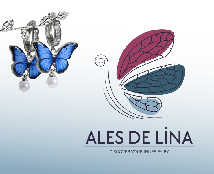 Минимальный фирменный стиль ALES DE LINA на Dprofile