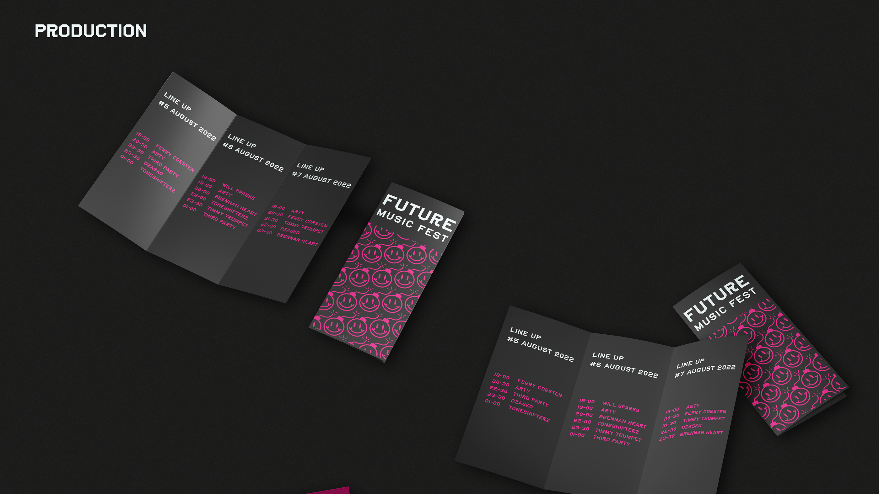 Future Music Fest / Festival Identity — Изображение №17 — Брендинг, Графика на Dprofile