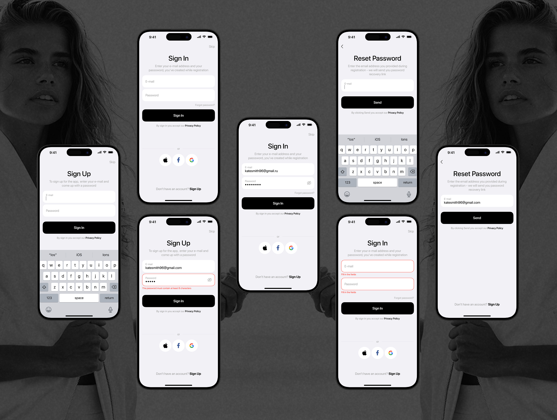 FALLON | Mobile App — Изображение №2 — Интерфейсы на Dprofile