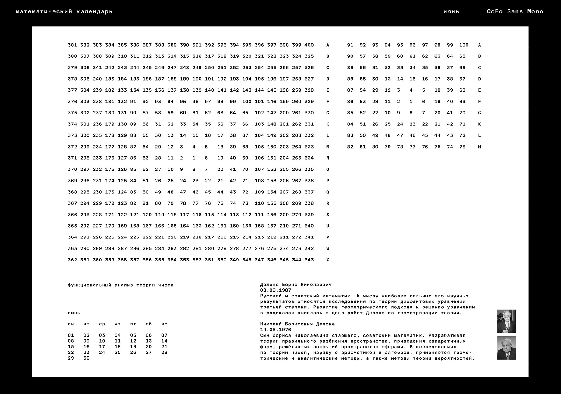 Math calendar — Изображение №12 — Графика на Dprofile
