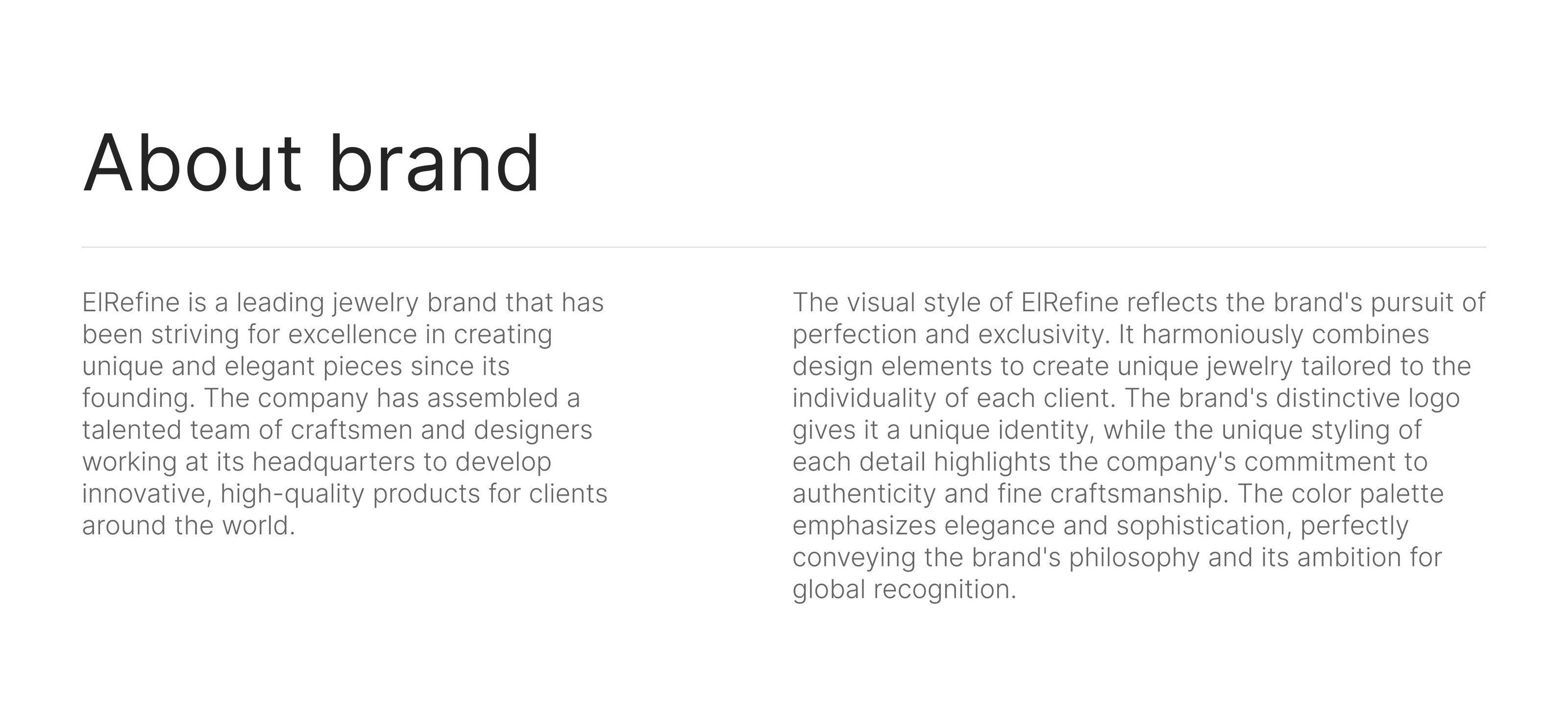 Logo design for a jewelry brand — Изображение №2 — Брендинг на Dprofile