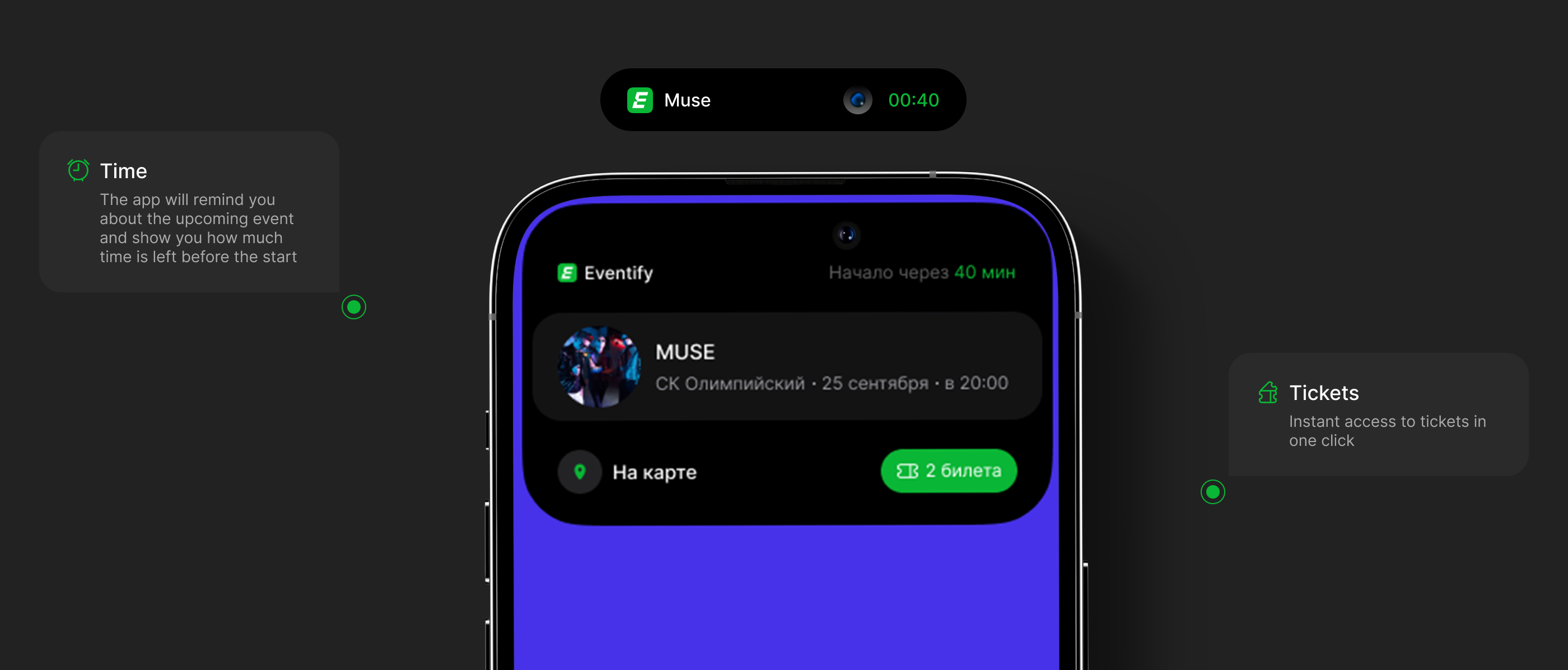 Eventify - Mobile App — Изображение №8 — Интерфейсы на Dprofile