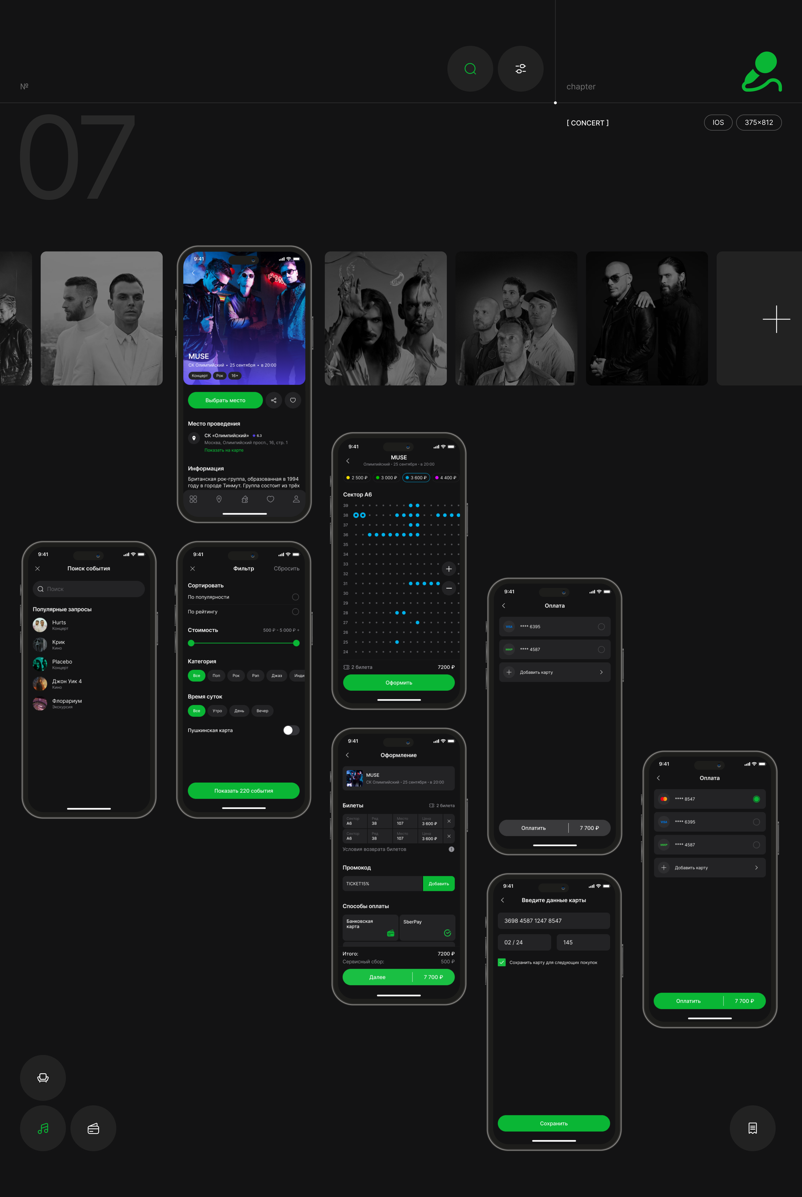 Eventify - Mobile App — Изображение №12 — Интерфейсы на Dprofile